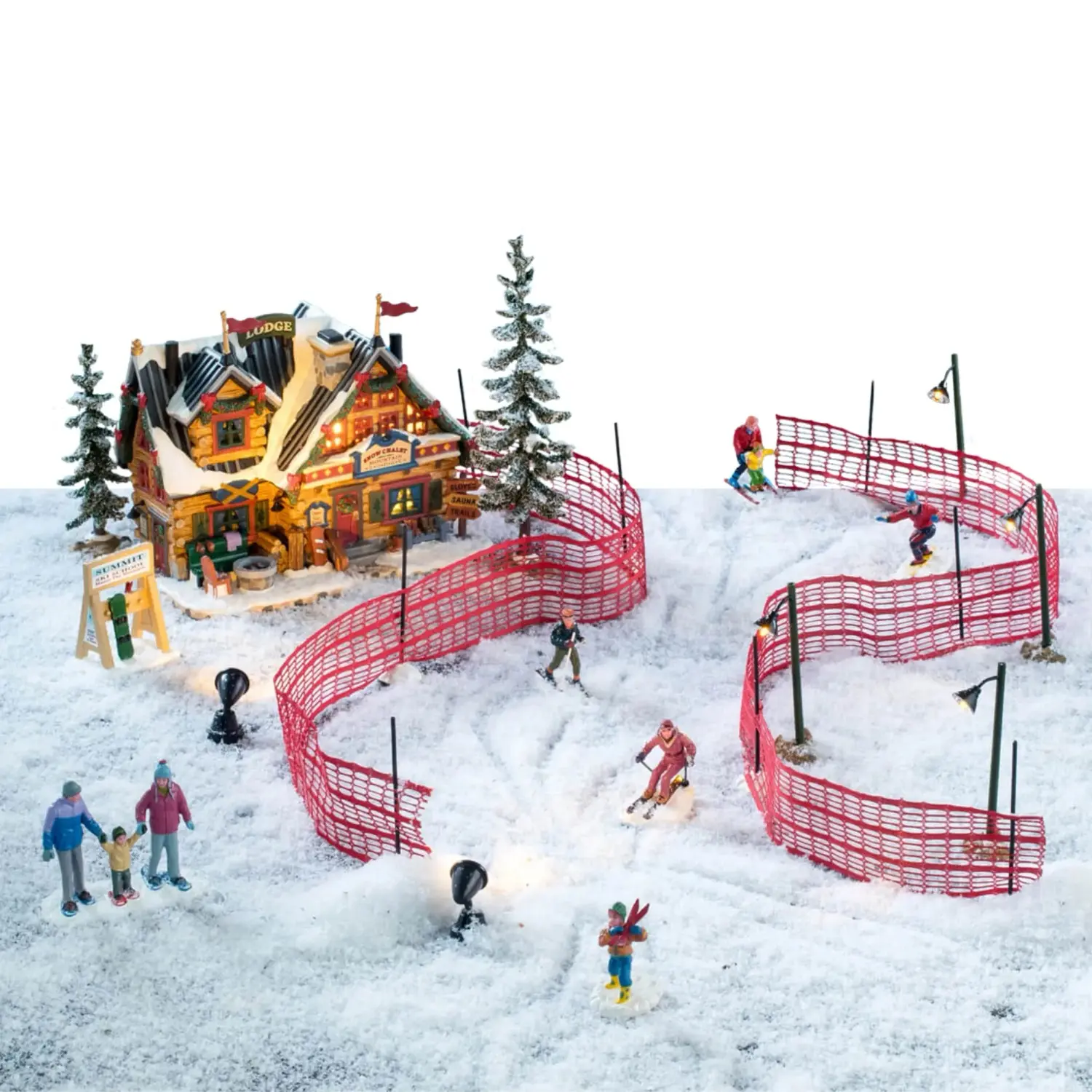 Lemax Vánoční vesnička Apres-Ski Lodge Set