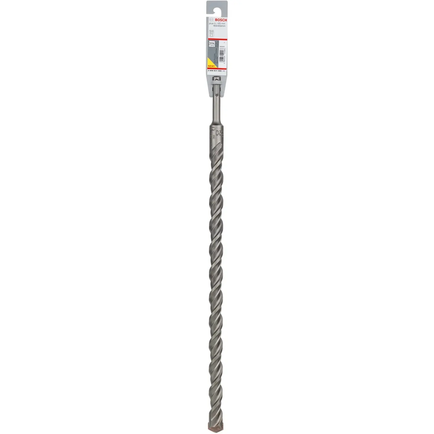 Bosch Vrták do kladiv SDS plus-3 pr. 20 x 400/450 mm (2 608 831 055)