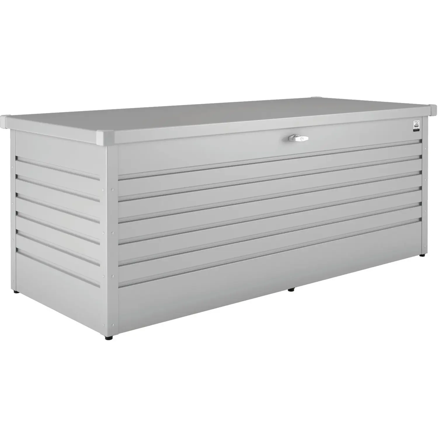 Biohort Zahradní box Freizeitbox 180 stříbrný, 181 x 79 x 71 cm