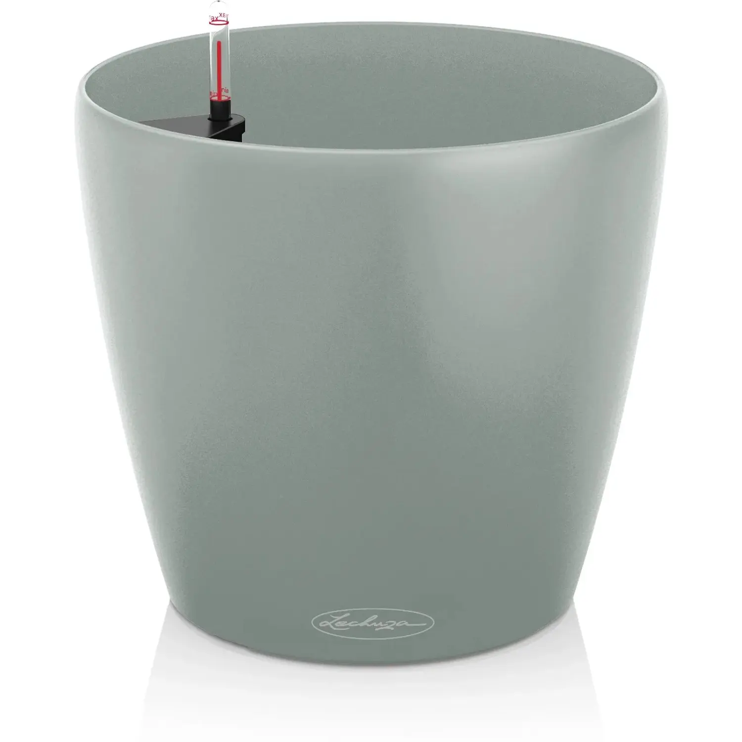 Lechuza Samozavlažovací květináč Classico Color Eco 28 sv.šedý pr. 27,5 x 26 cm
