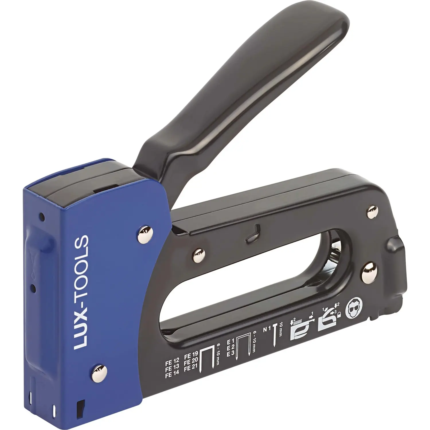 LUX-TOOLS Ruční sponkovačka Comfort pro sponky z tenkého drátu 6 mm - 10 mm