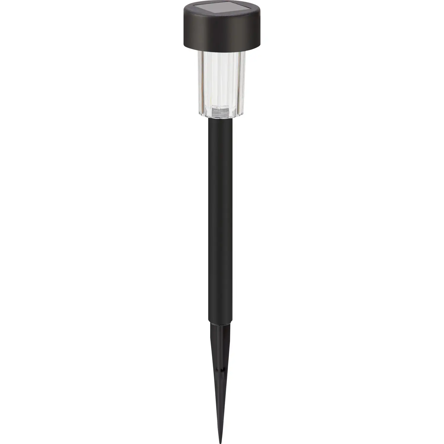 BWO LED solární svítidlo SOLAR plast, černé/čiré, 0,06 W, 5,5 x 40 x 5,5 cm