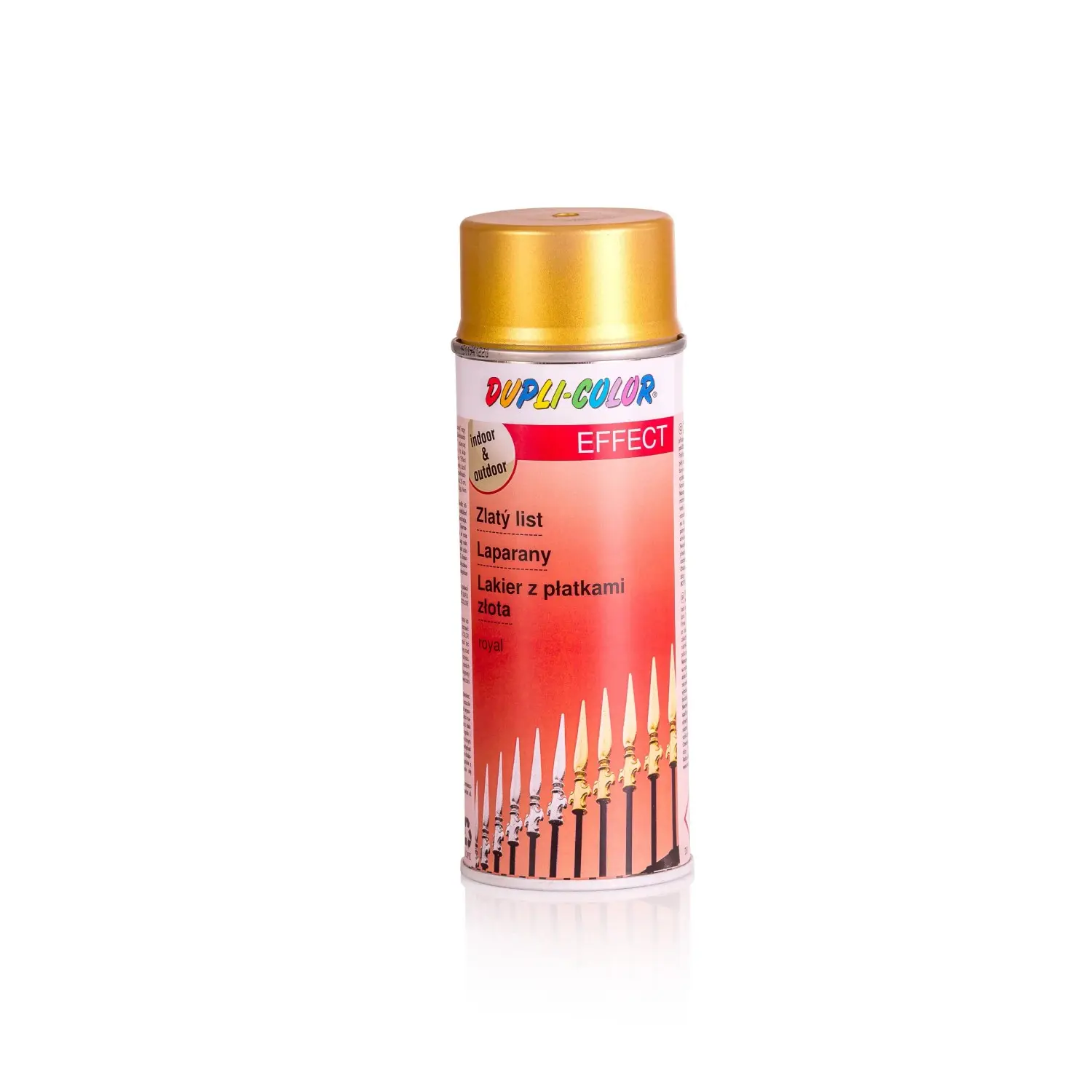 Dupli-Color Barva ve spreji GOLD ROYAL LEAF EFFECT 400 ml, zlatá