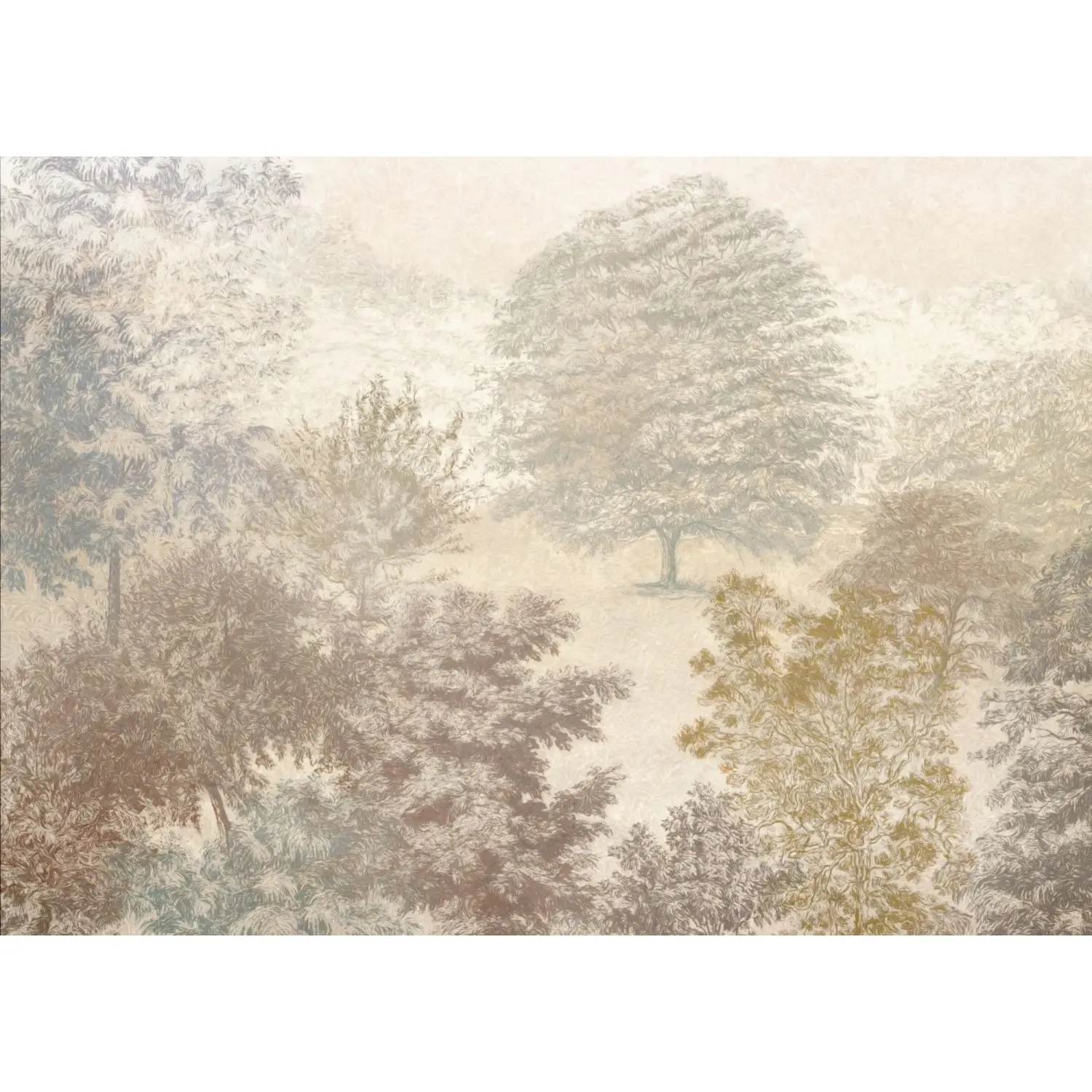 Komar Vliesová fototapeta Herbstwald 250 x 350 cm