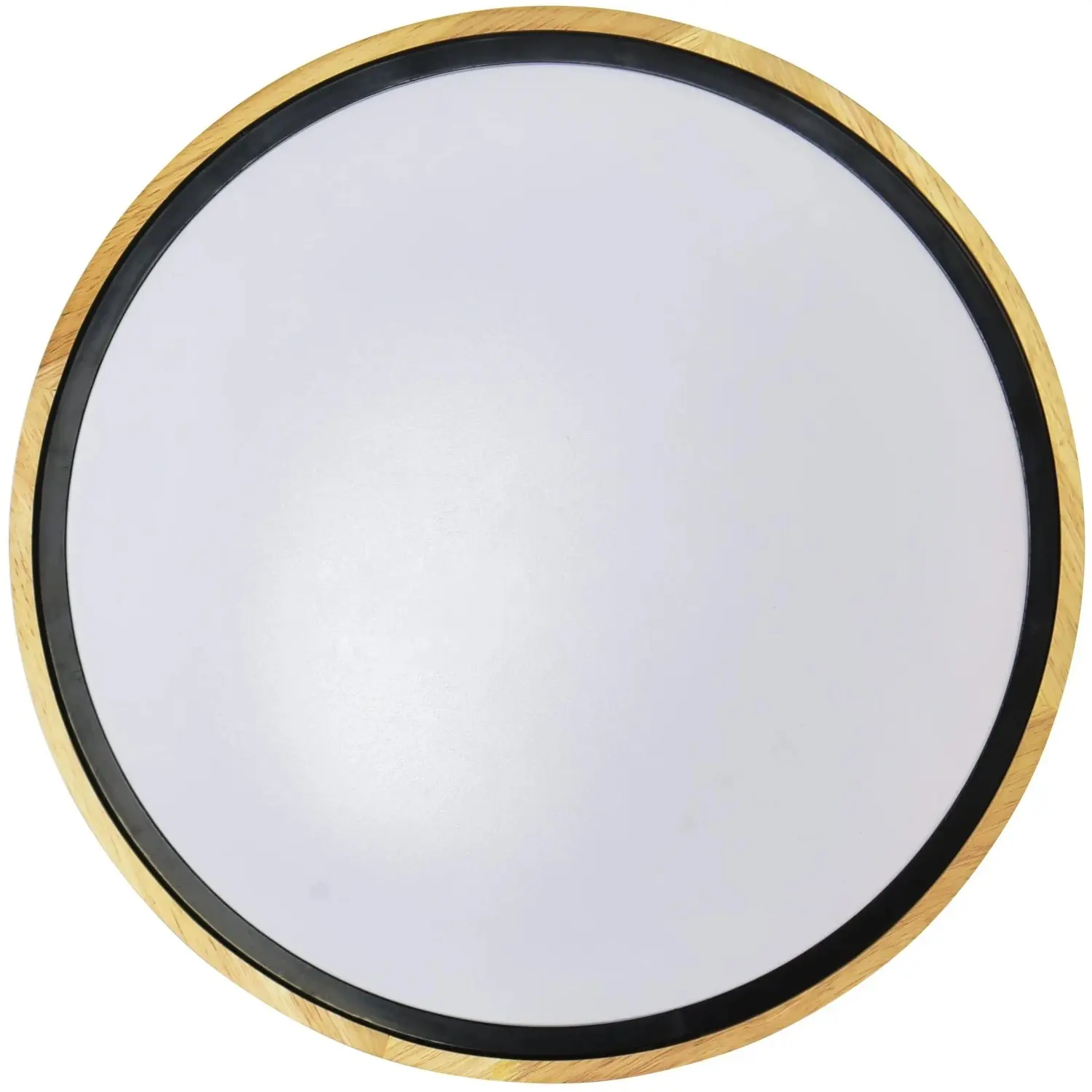 Stropní LED svítidlo Gipsy 60W 6600lm 3000-6500K světlé dřevo/černá, pr. 51 cm