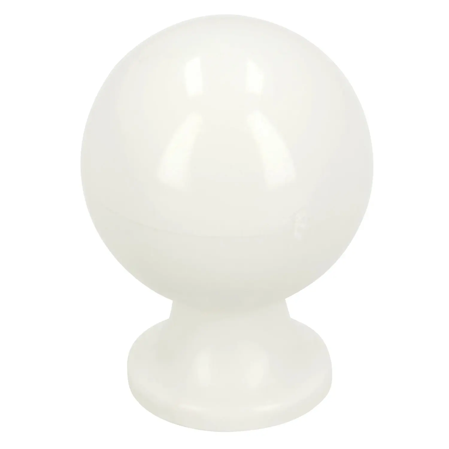 Siro Nábytková knopka SM009 kulatá, plast bílá 20 mm