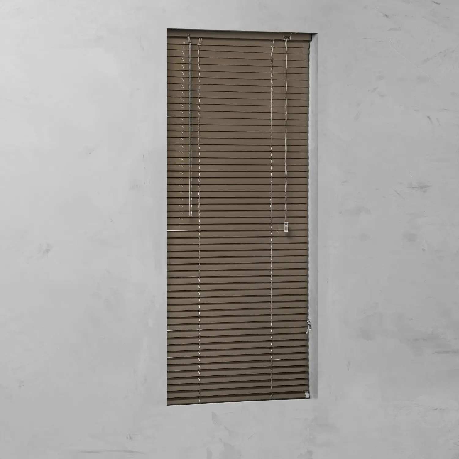 Hliníková žaluzie Venetian moka 25 mm, 100 x 175 cm