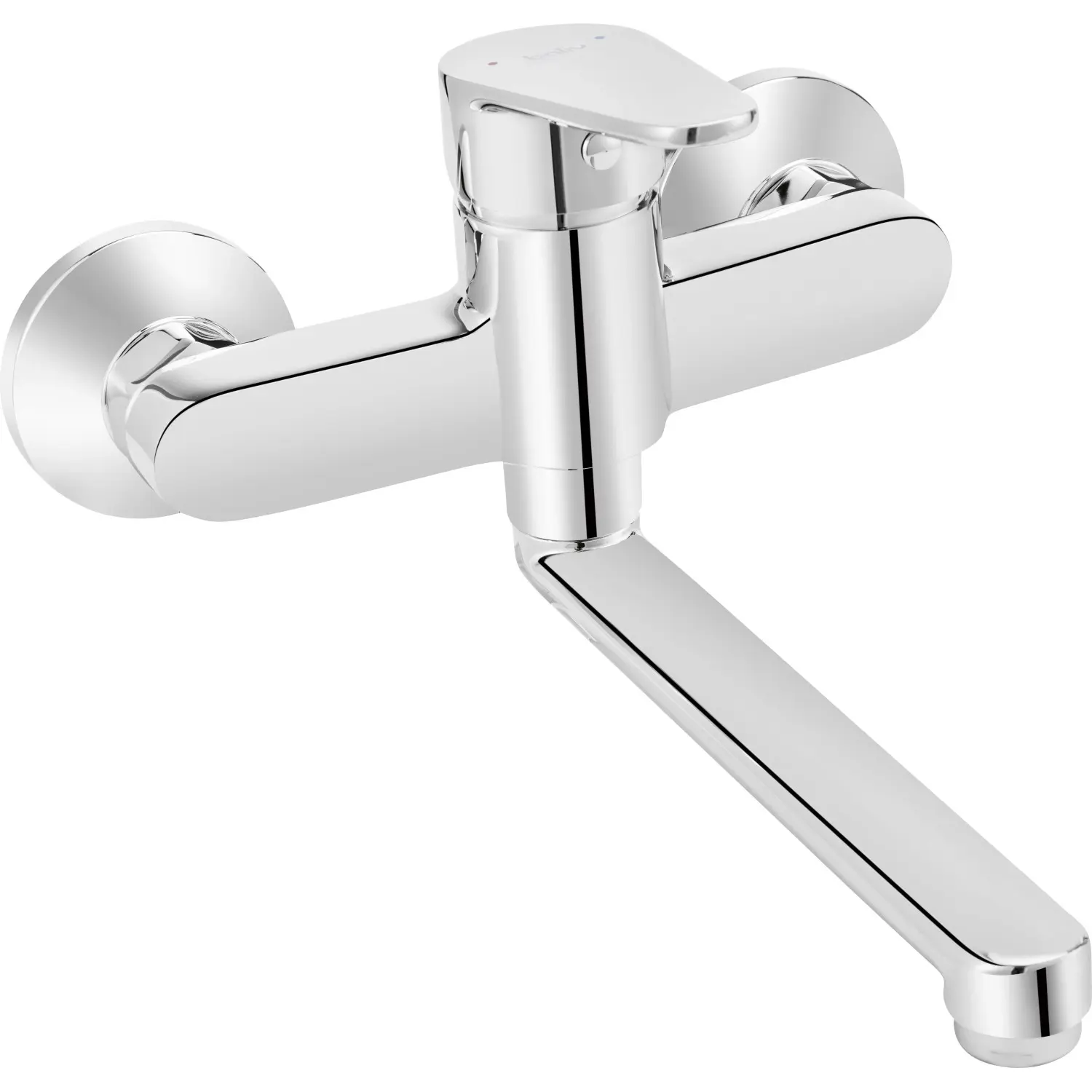 baliv Páková nástěnná dřezová baterie KI-1130, chrom