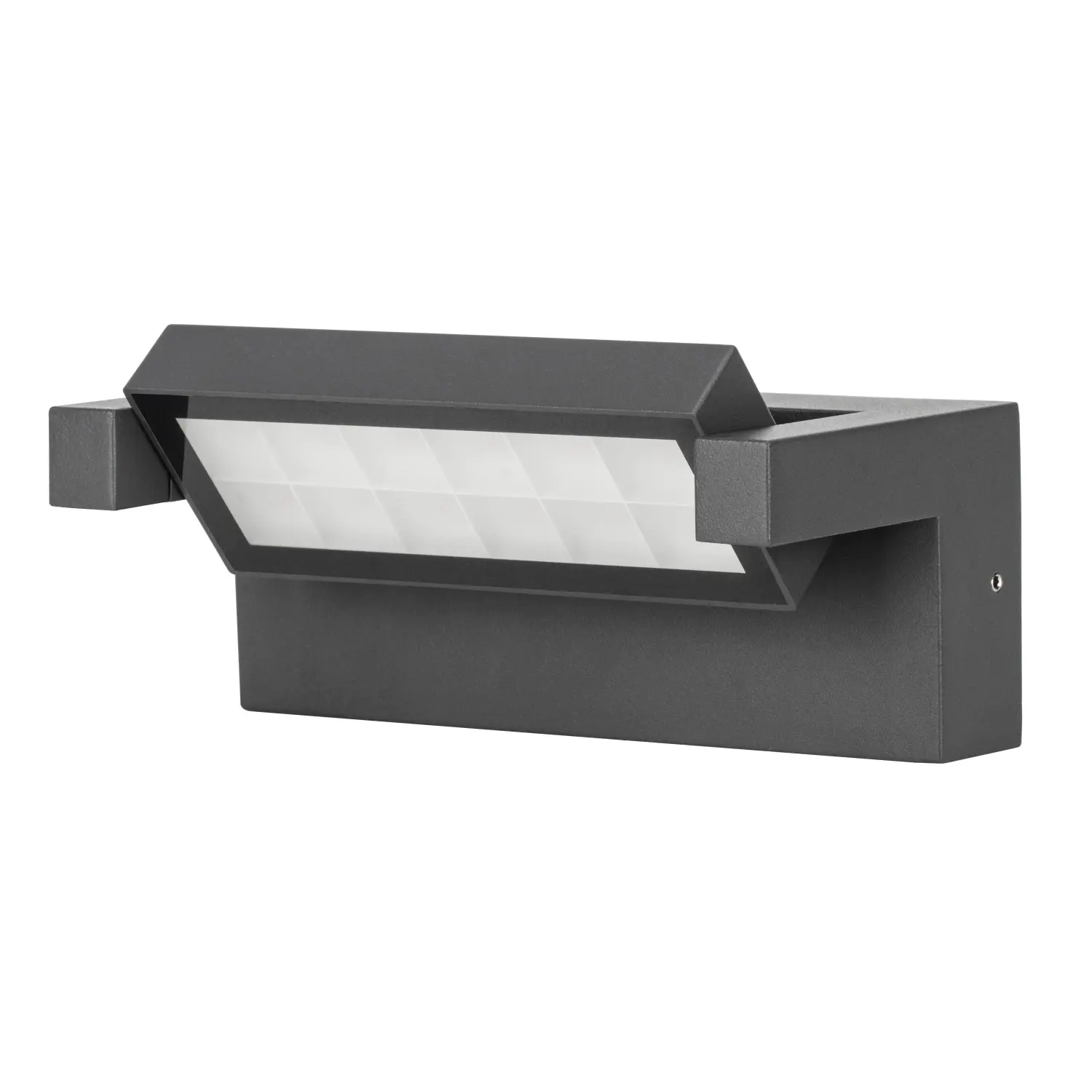 EURAKLES Venkovní svítidlo LUISA 20W 1500lm 4000K IP65 antracit 203 x 80 x 108mm