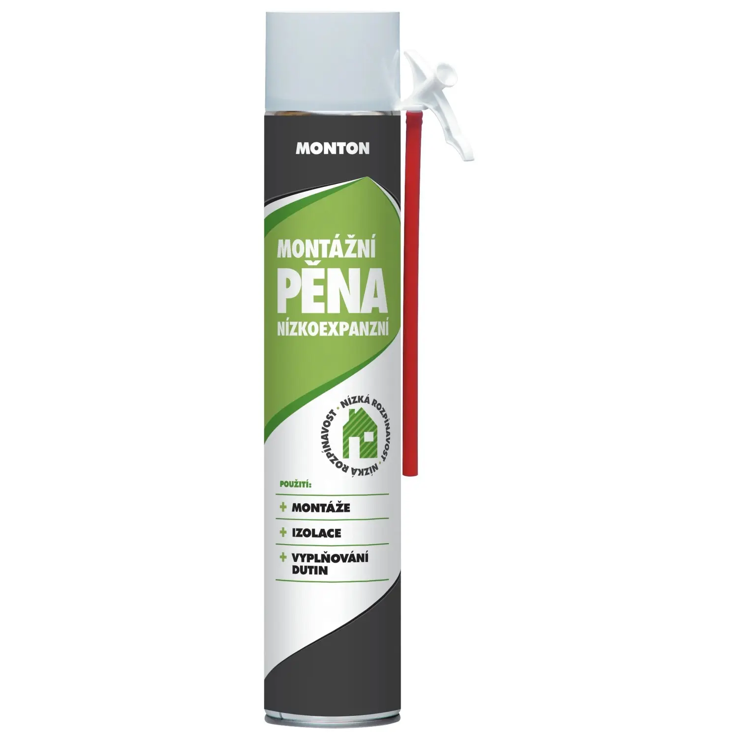 Pěna montážní nízkoexpanzní Soudal Monton trubičková 750 ml