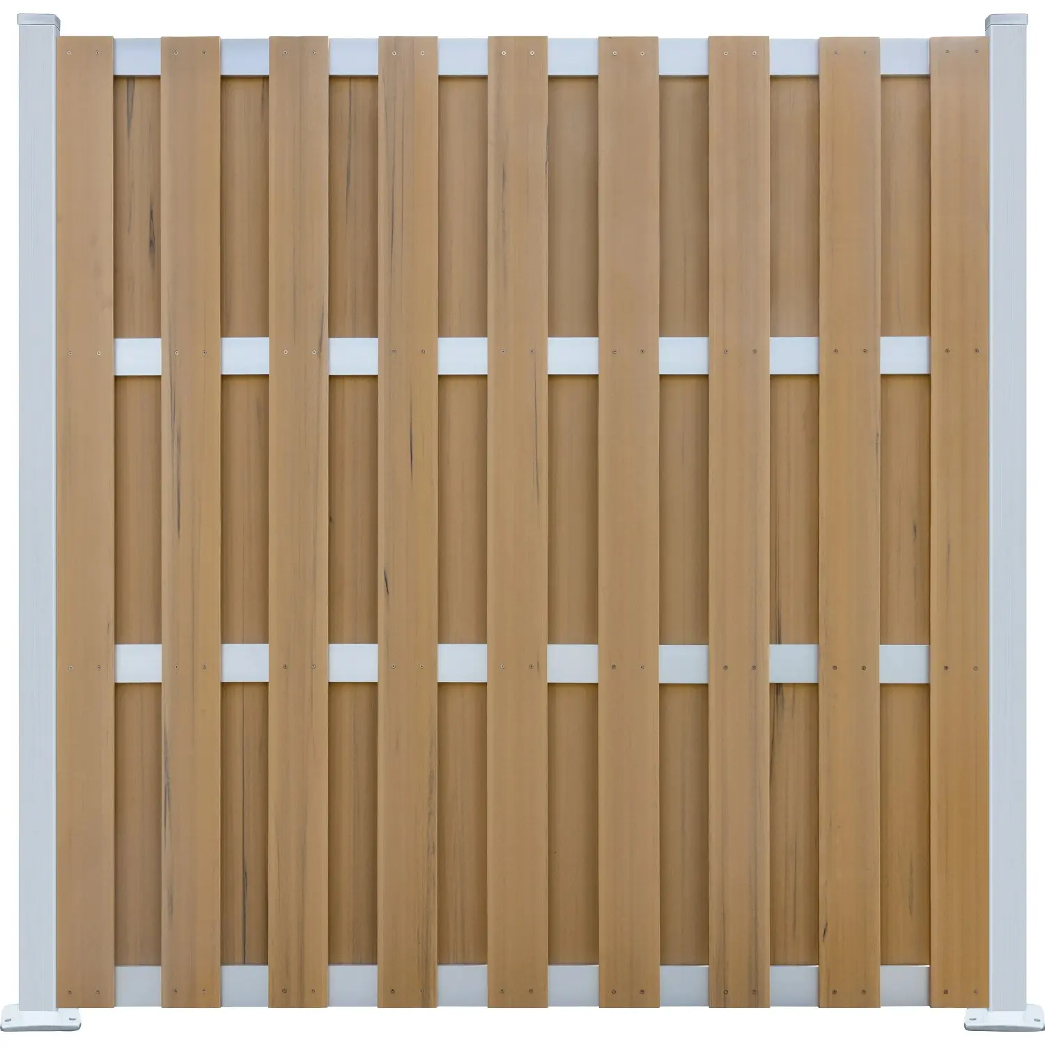 OBI Plotový prvek WPC/ALU pískový 180 x 180 cm