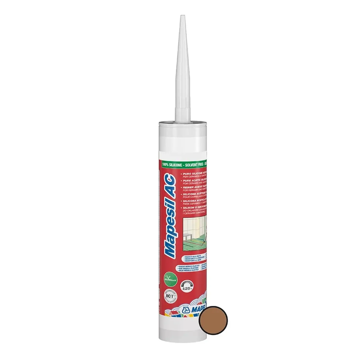 Mapei Silikonový těsnicí tmel Mapesil AC 310 ml, 152 lékořicová