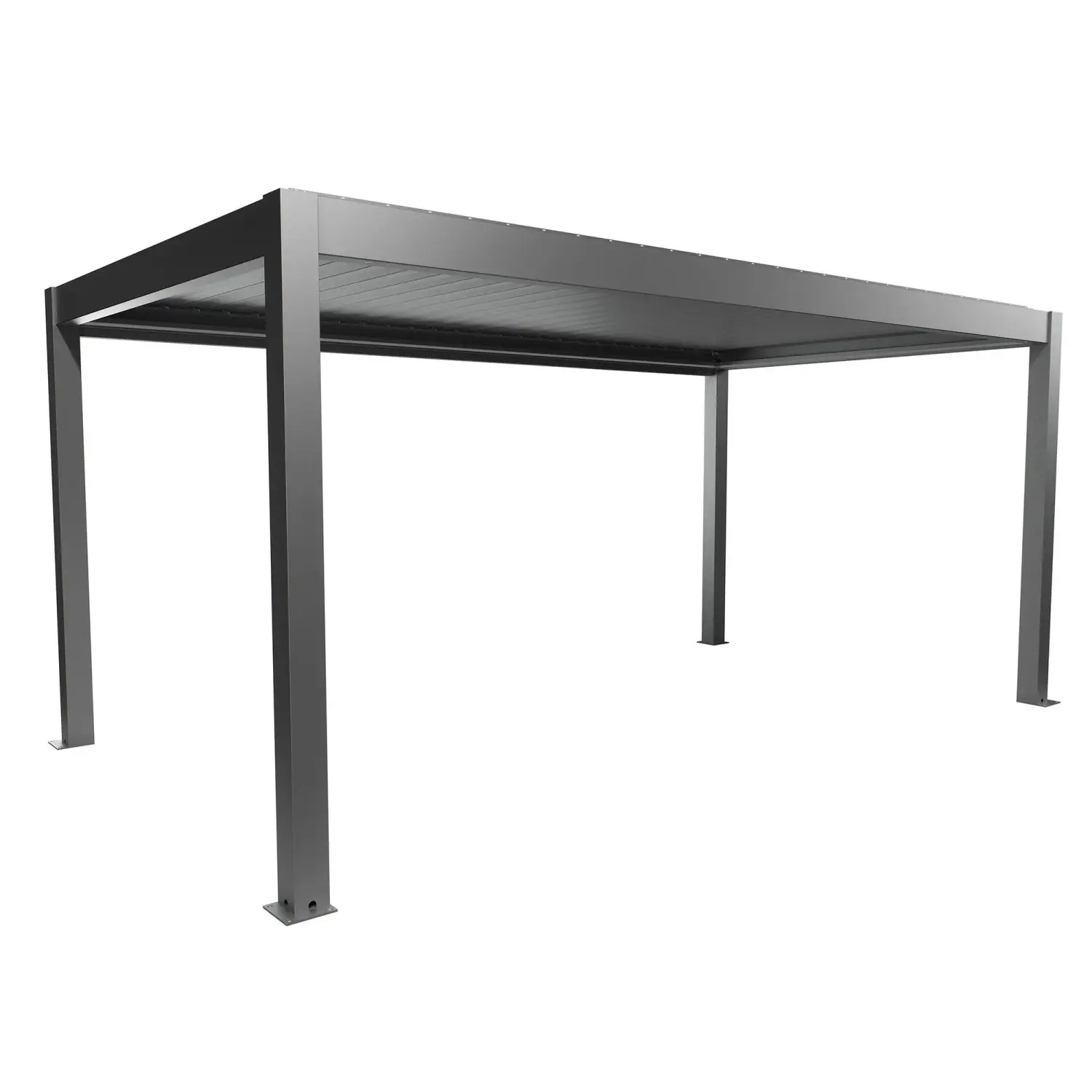 Biohort Pergola 5,5 x 3 křemenově šedá 552,5 x 312 cm