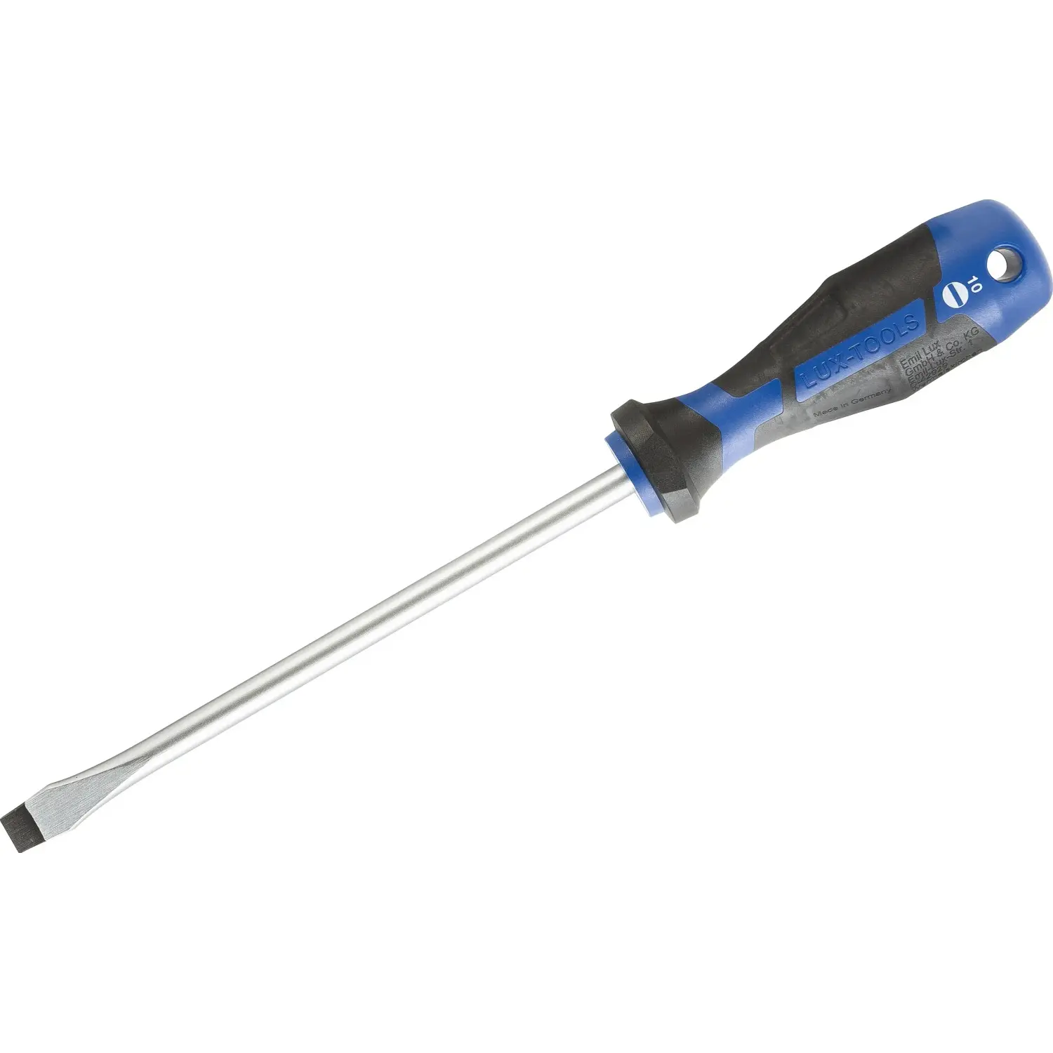 LUX-TOOLS Plochý šroubovák 2K, 10 x 175 mm