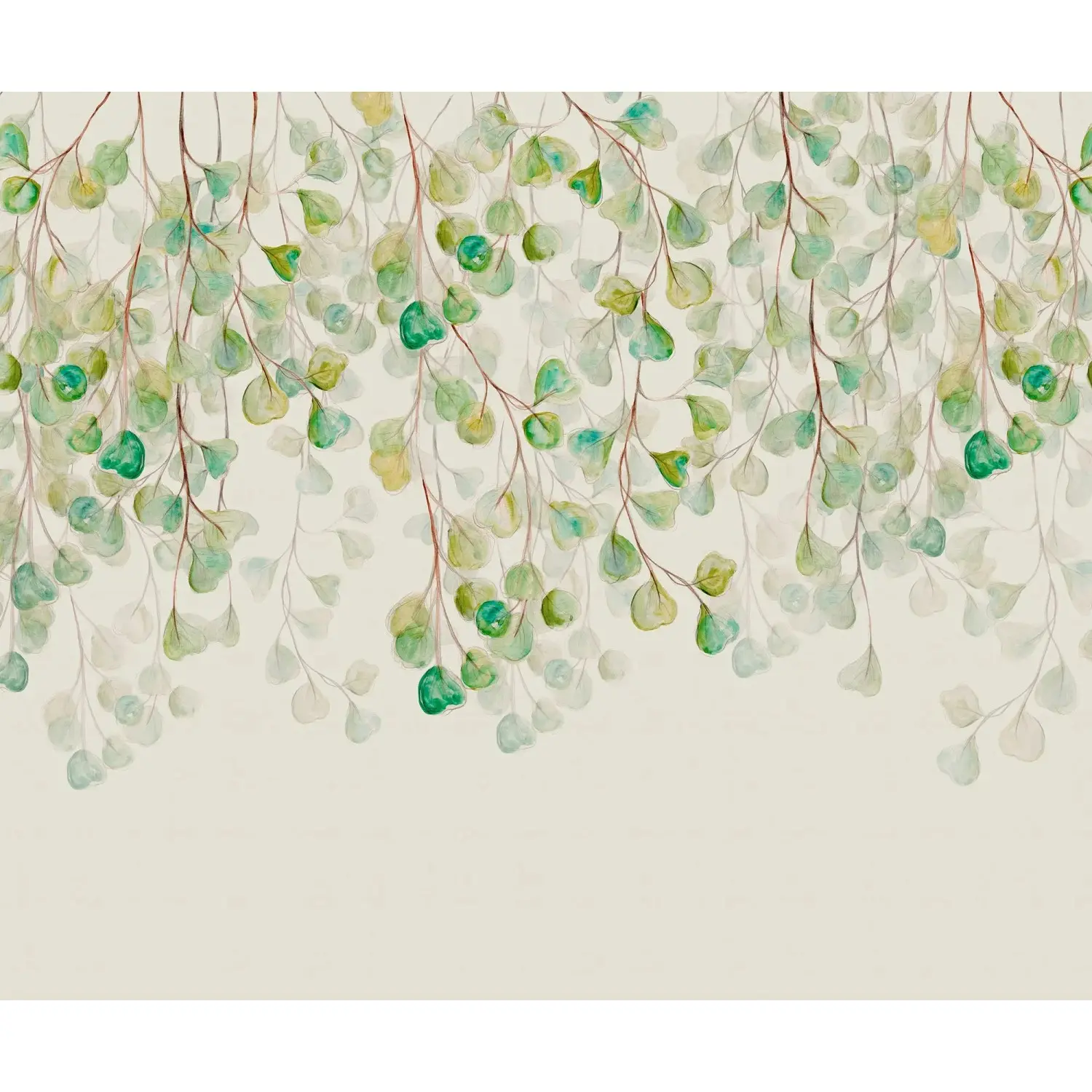 Komar Vliesová fototapeta Douche de Feuilles 300 x 250 cm