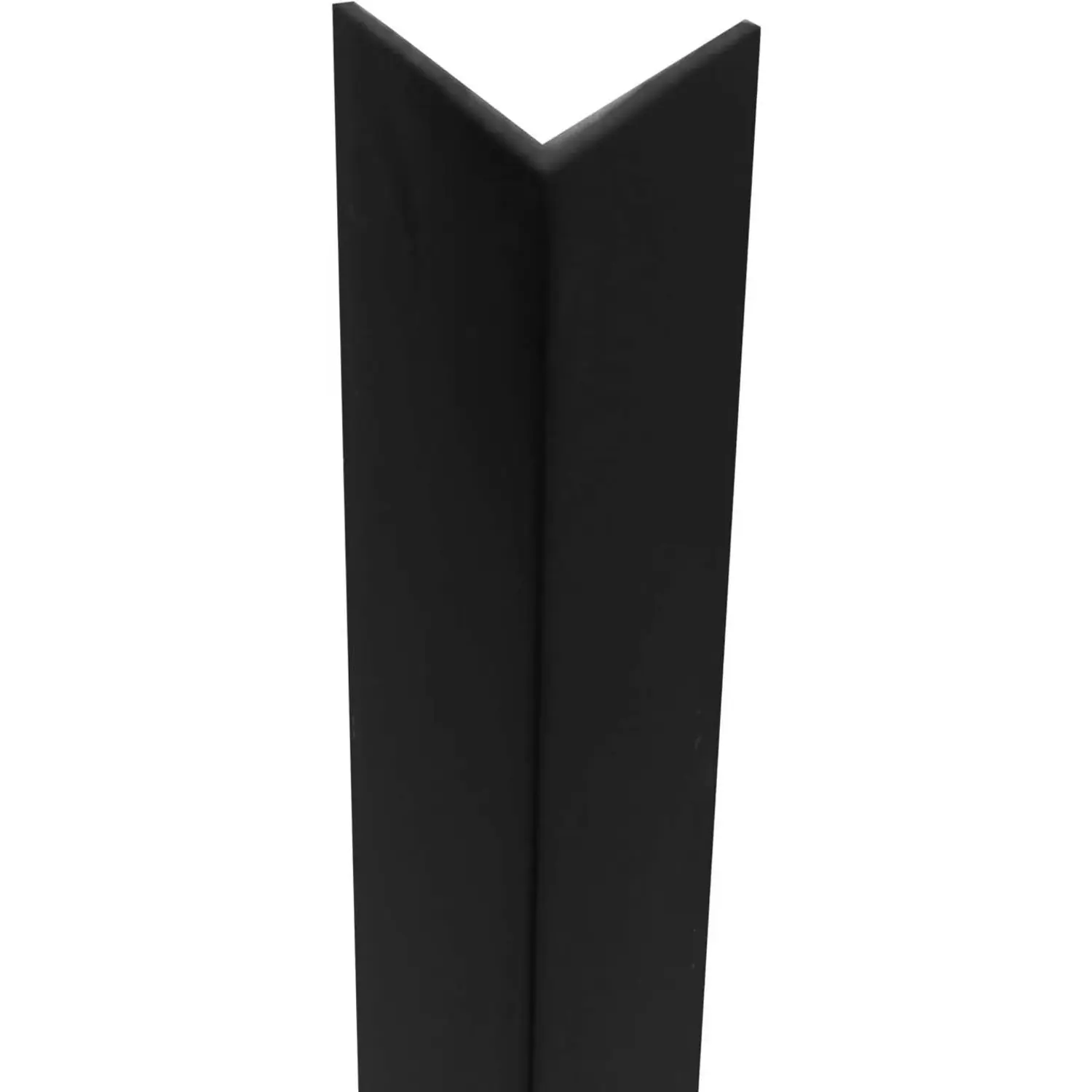 Arcansas Úhlový profil PVC černý matný 15 x 15 x 2600 mm