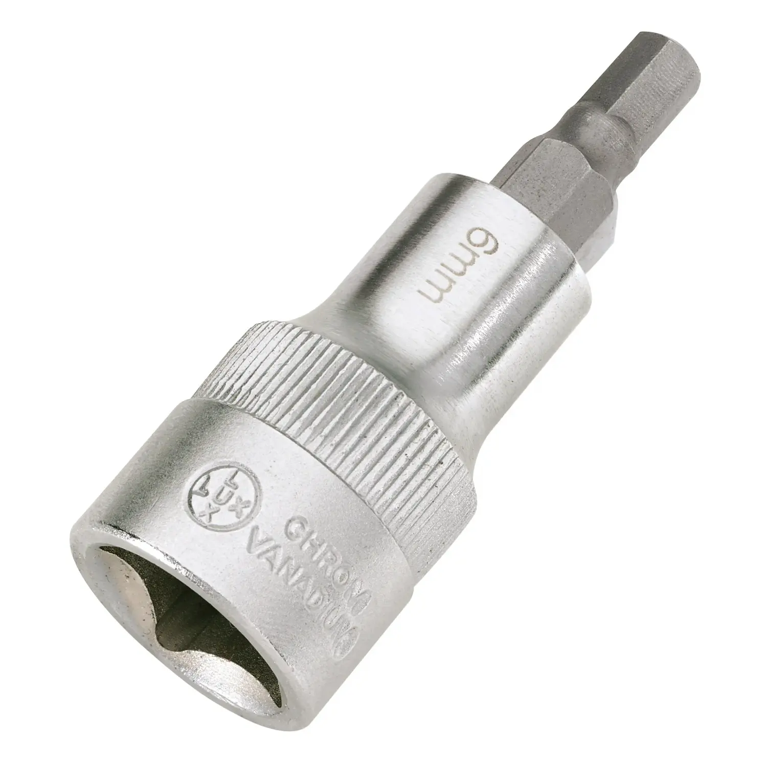 LUX-TOOLS Nástrčný klíč s bitem Hex Comfort, 6 mm