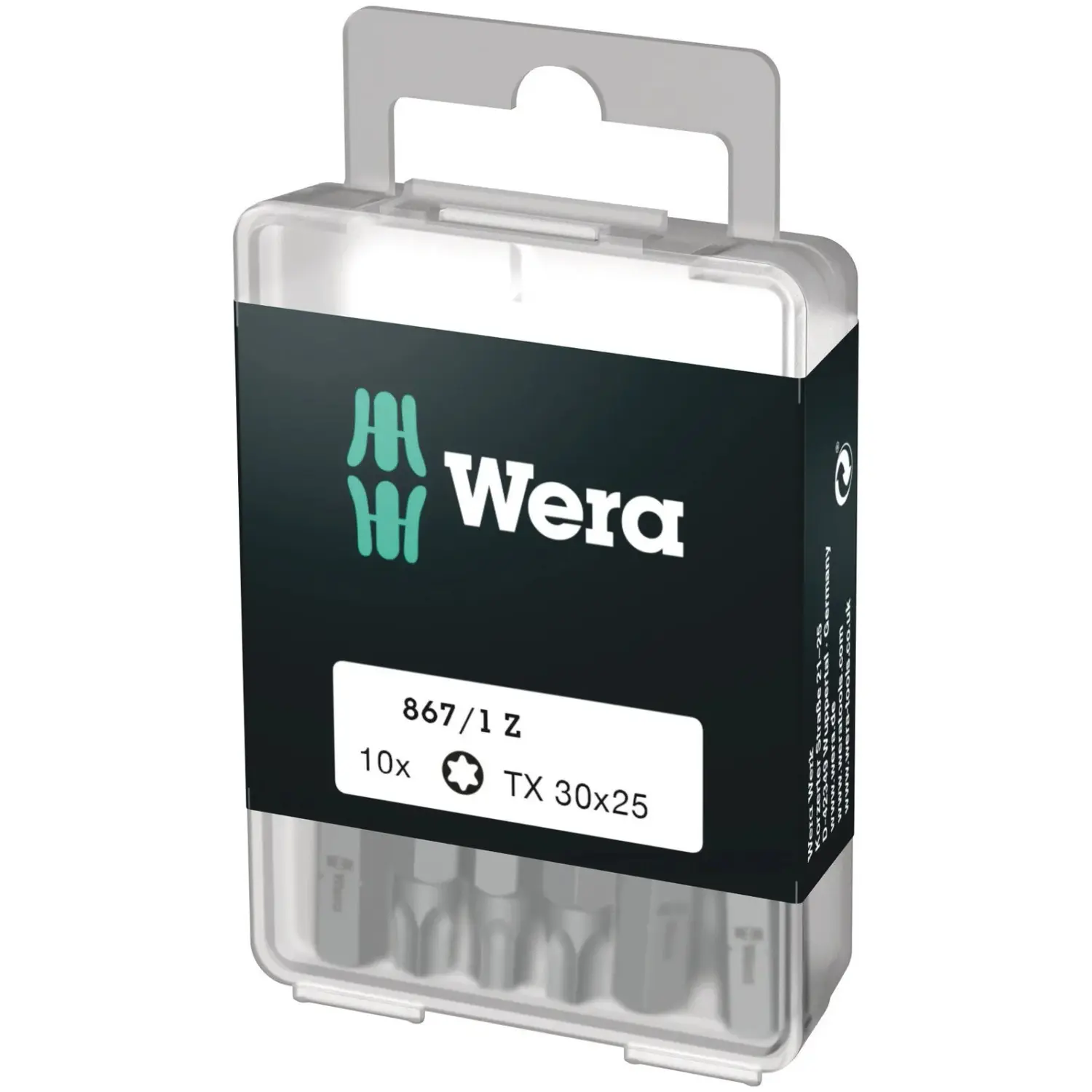 Wera Sada bitů Torx 867/1 Z DYI, TX30 x 25 mm, 10 dílná