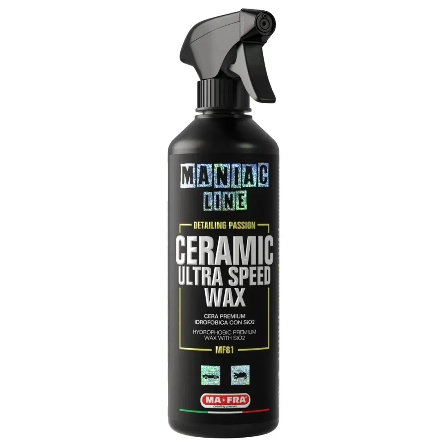 MANIAC - ultrarychlý keramický vosk 500ml pro Car detailing