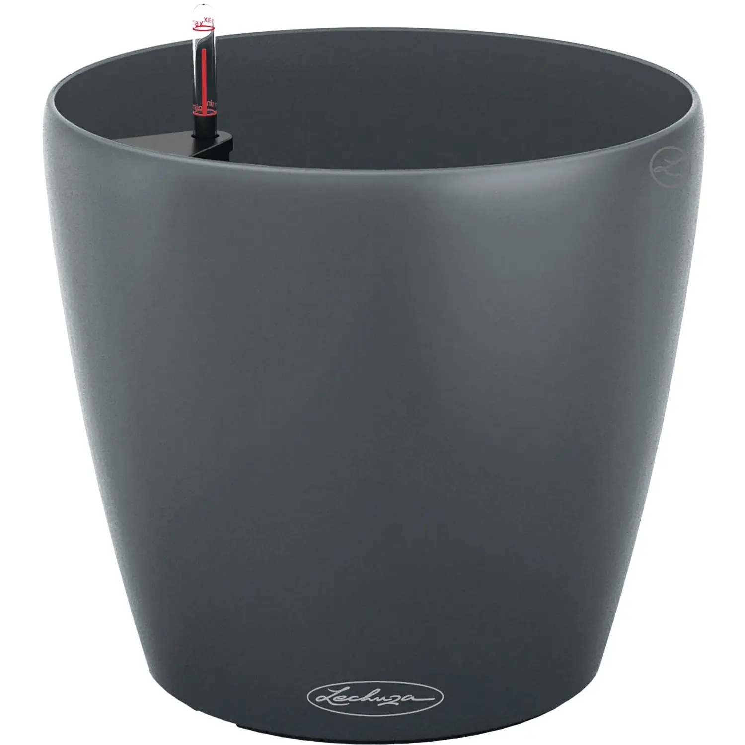 Lechuza Samozavlažovací květináč Classico Color Eco 18 šedý pr. 19 x 17 cm