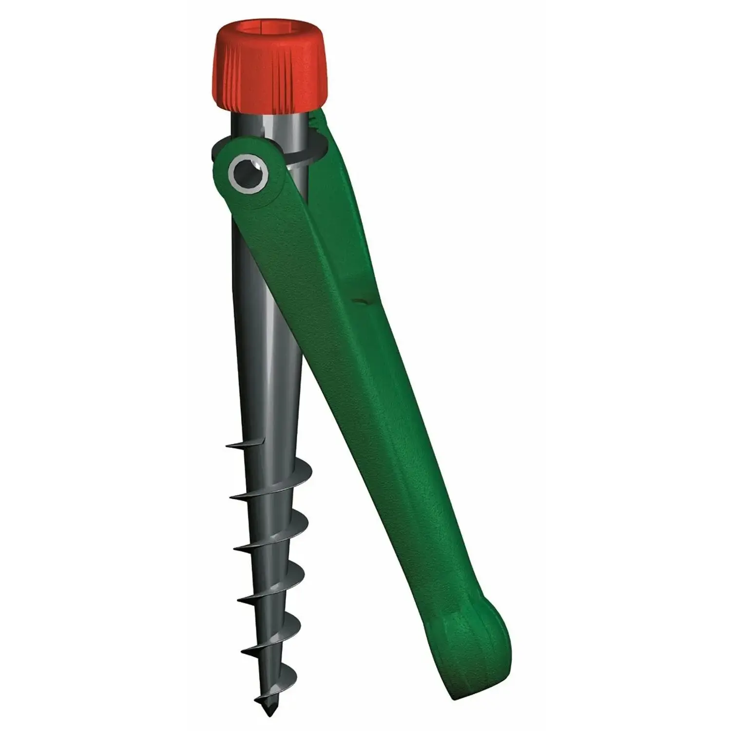 Krinner Zemní vrut pro slunečník Vario, zelená