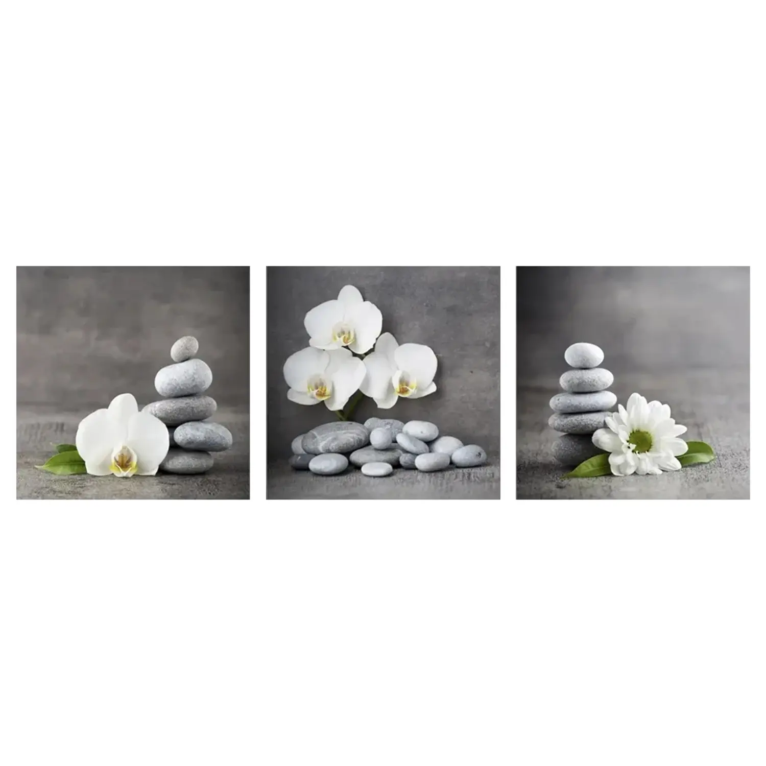 Bondecor 3dílná sada obrazů Feng 30 x 90 cm