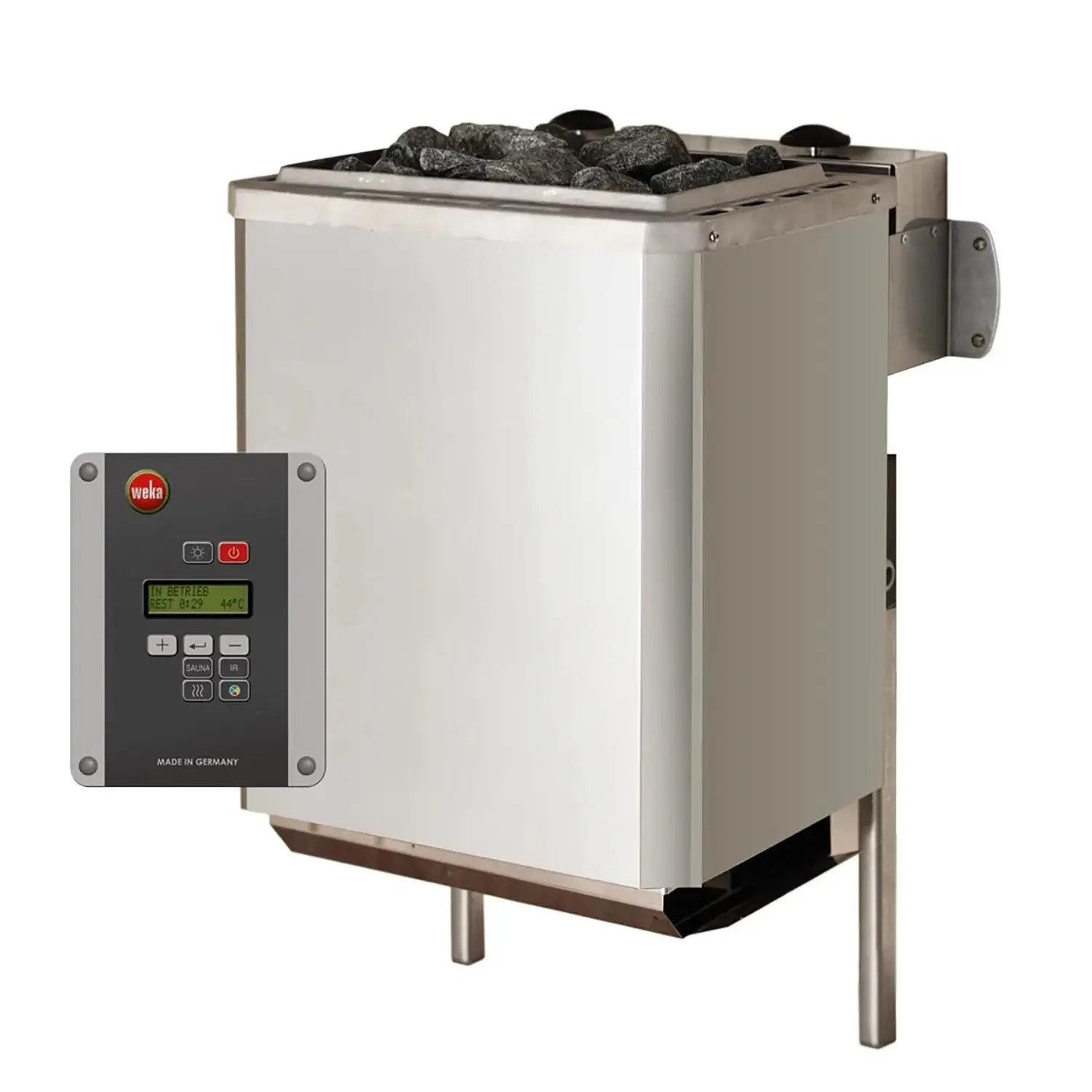Weka Saunová kamna BioAktiv, 4,5 kW / 230 V, vč. kamenů a digitálního ovládání