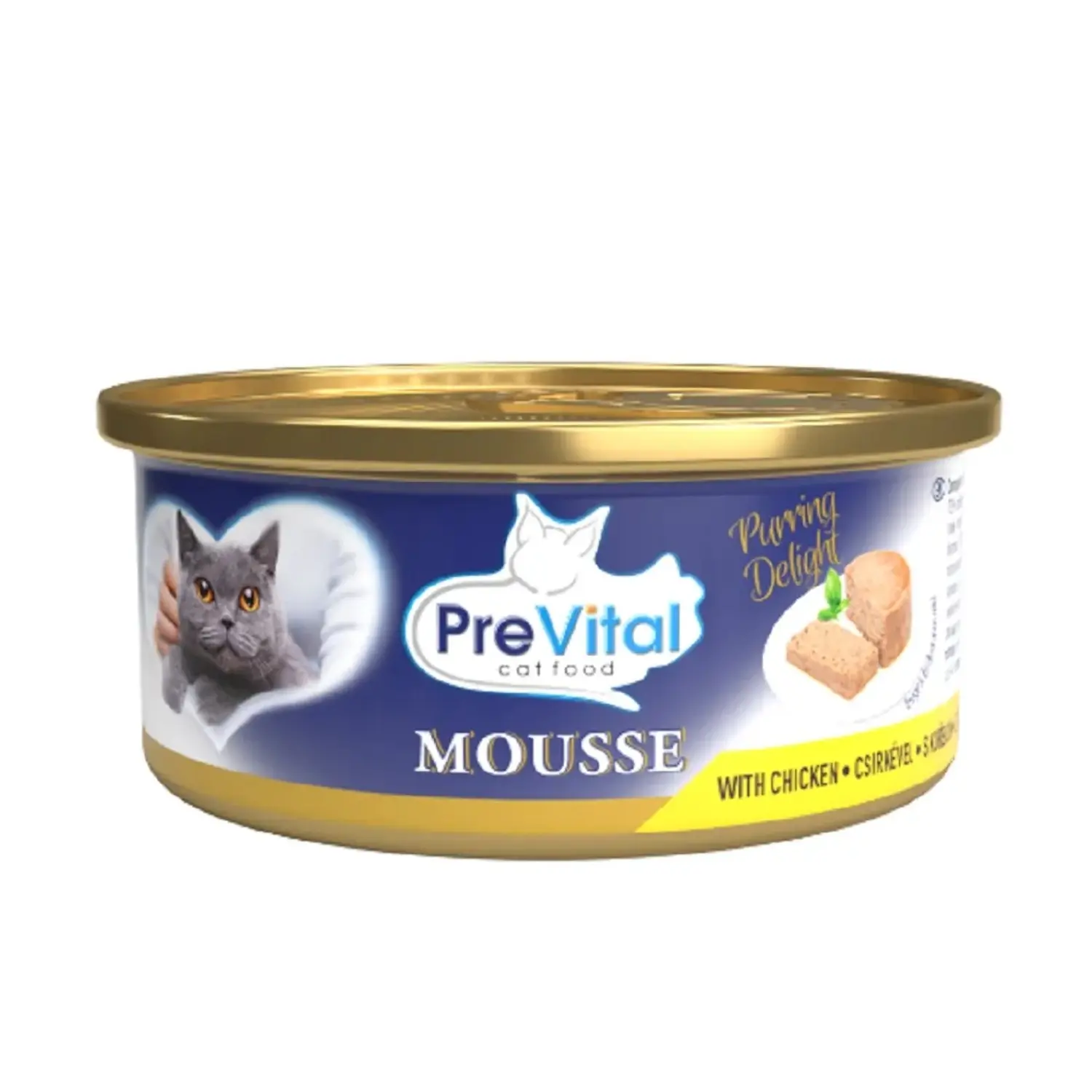 Prevital Mousse konzerva kuřecí 85g
