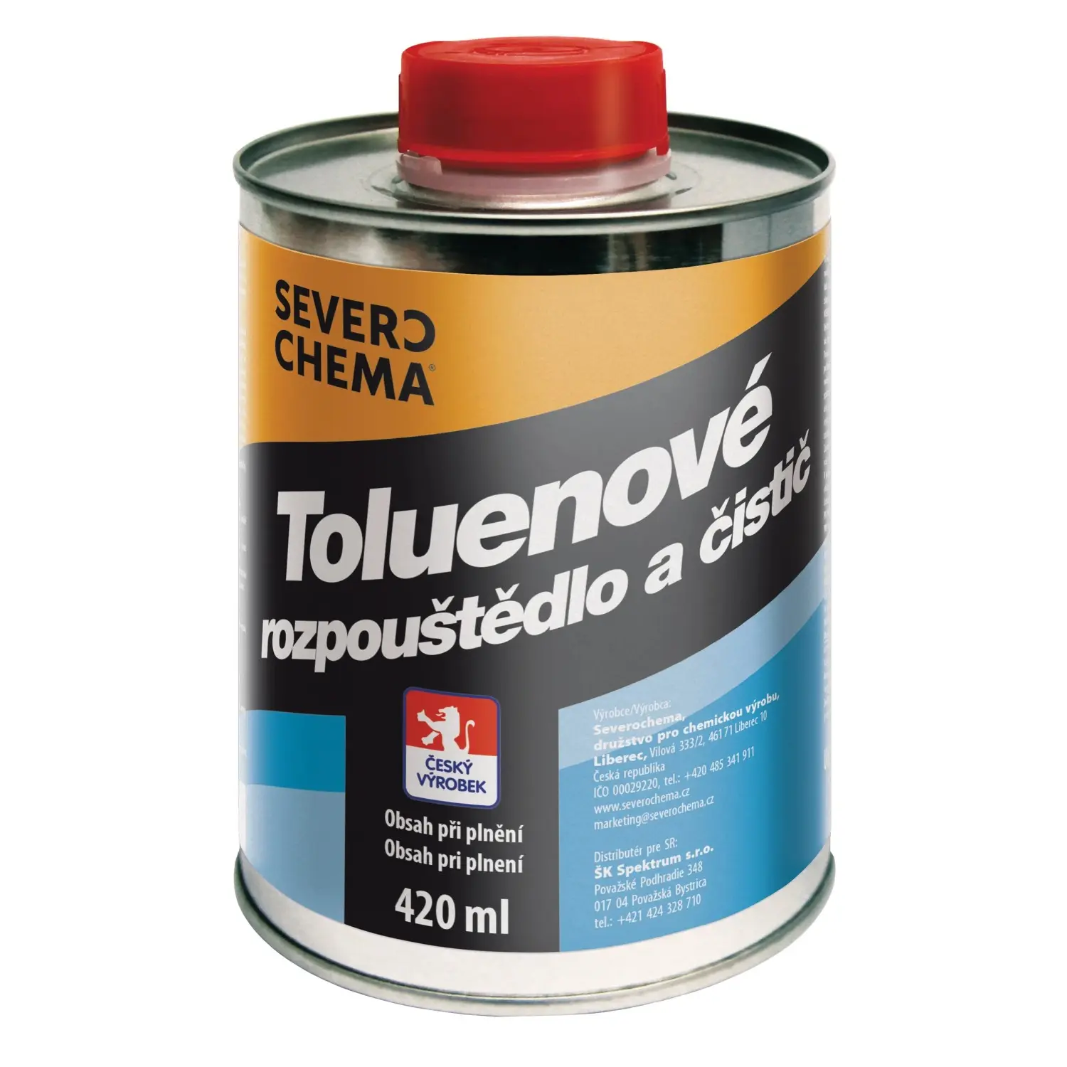 Severochema Toluenové rozpouštědlo a čistič 420 ml