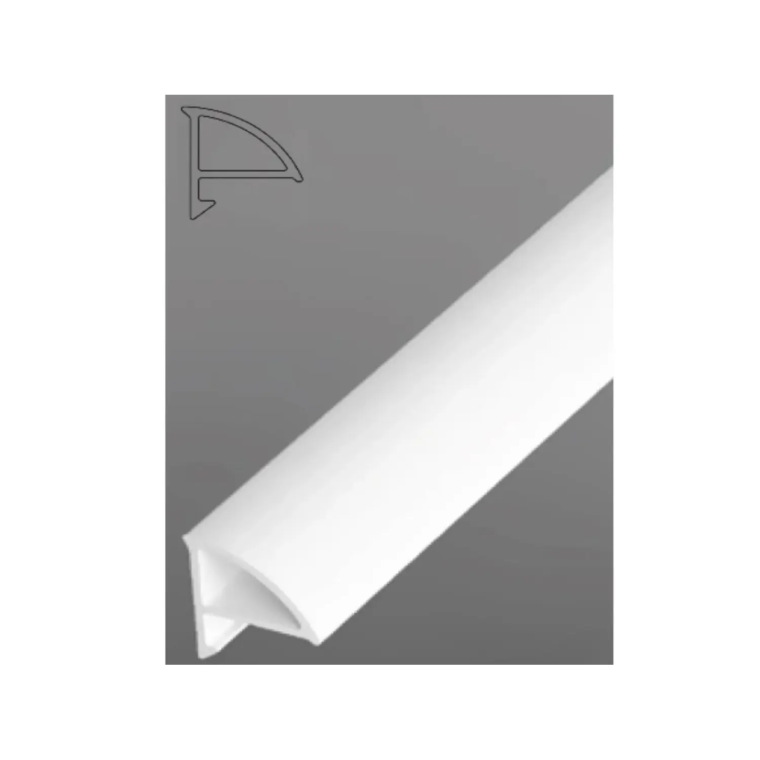 RAVAK Krycí lišta pro vany/vaničky pro spáry do 6 mm, 1,4 x 110 cm