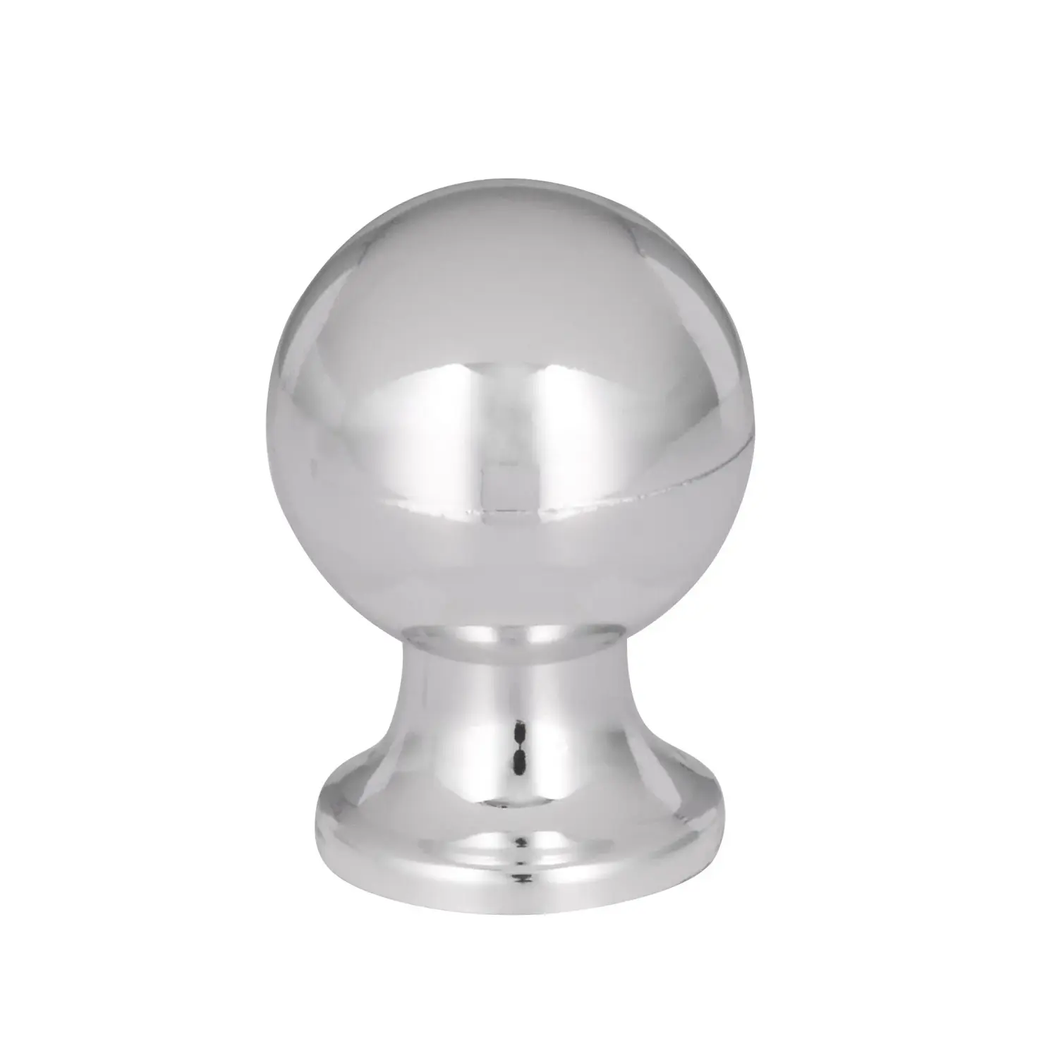 Siro Nábytková knopka SM009 plast kov efekt lesklý chrom 20 mm