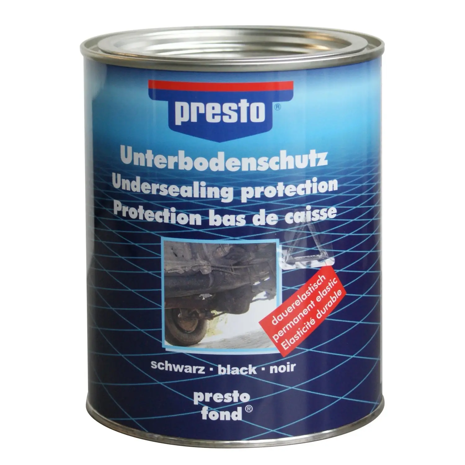 Presto Sprej na ochranu podvozku na bázi bitumenu černý 1,3 kg