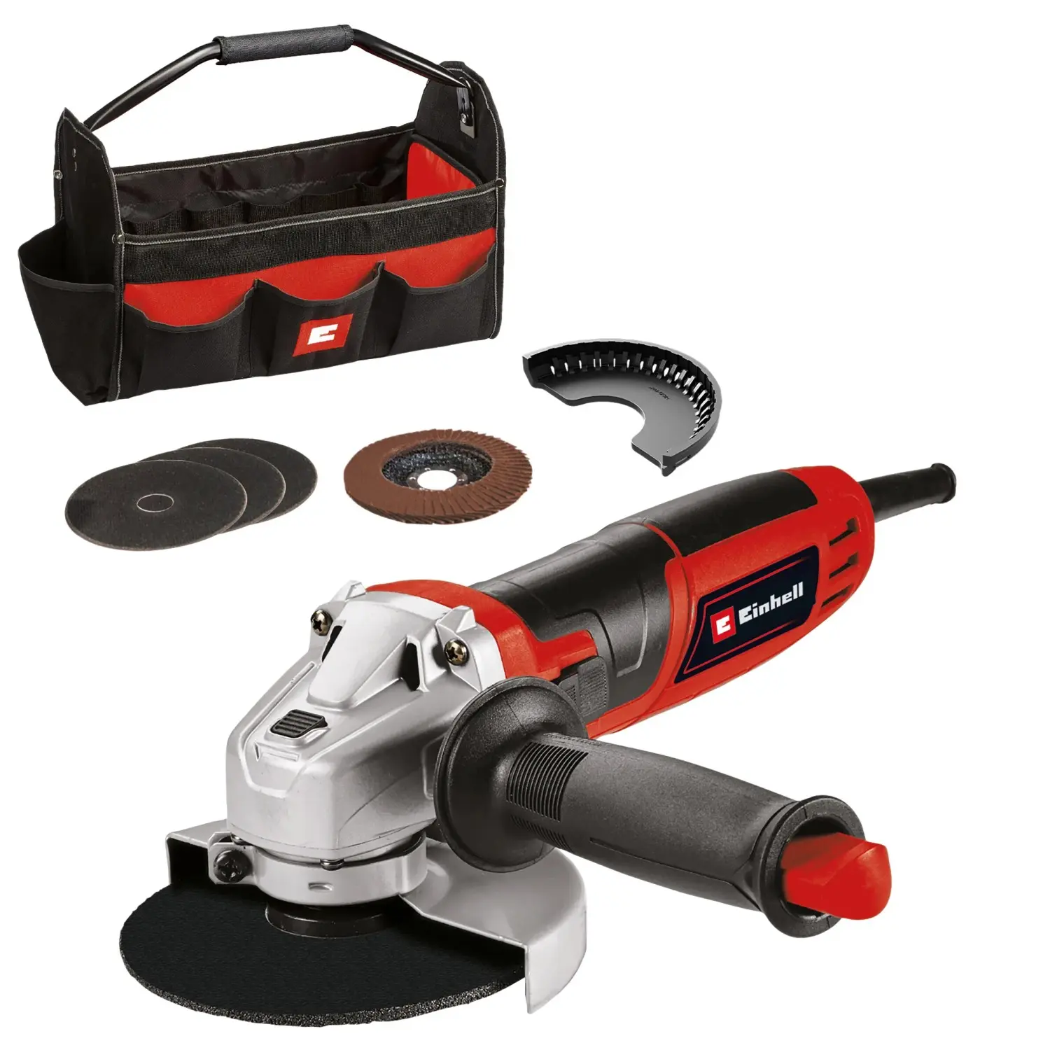 Einhell Úhlová bruska TC-AG 125/850 Set