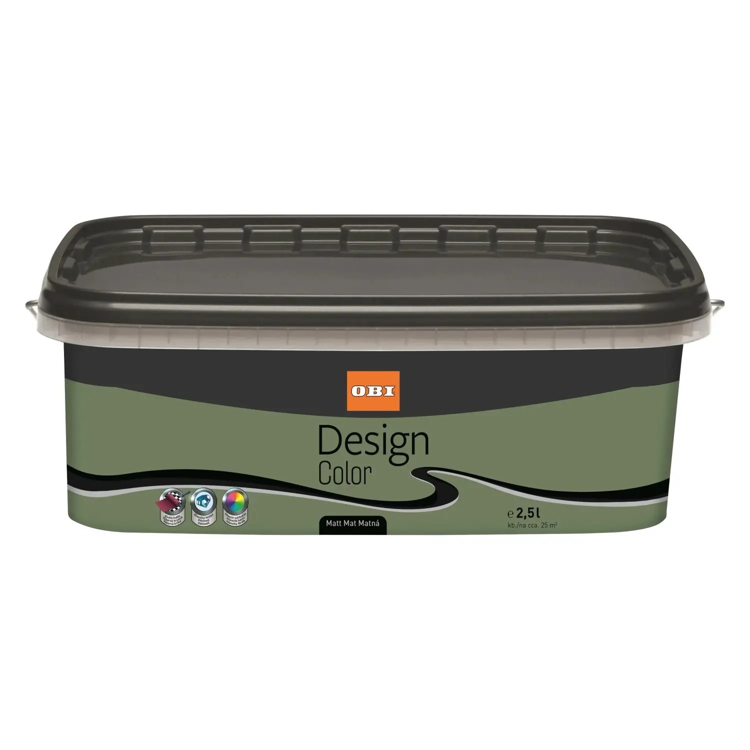 OBI Interiérová barva Design Color matná Forest 2,5 l