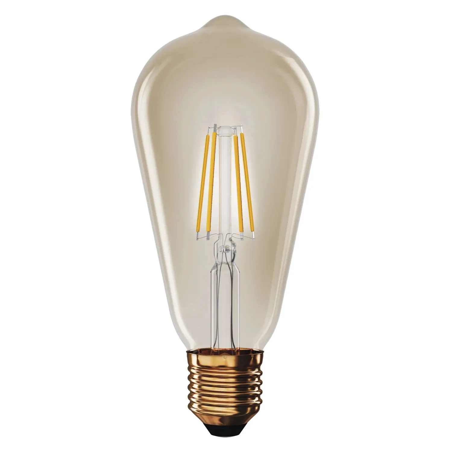 EMOS LED žárovka Vintage ST64, E27, 4,5W (40W), 420lm, 2200K