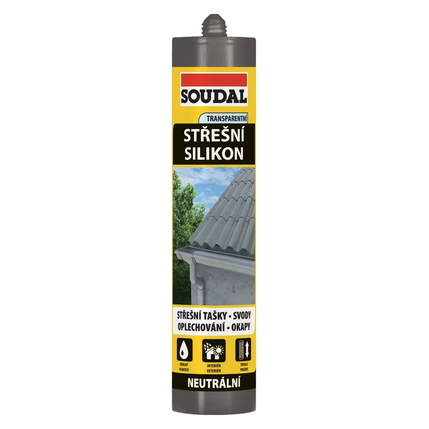 Silikon střešní Soudal