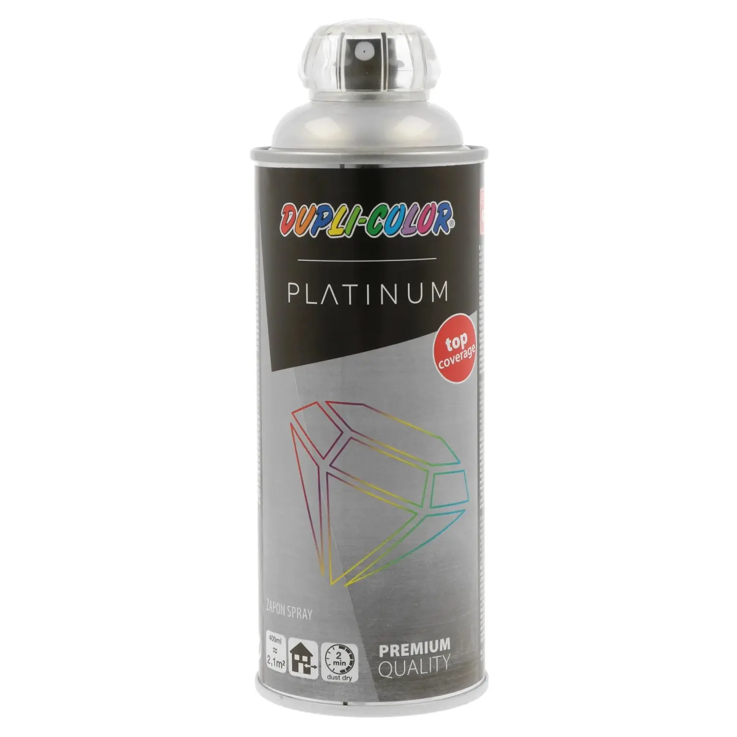 DUPLI-COLOR Lak ve spreji PLATINUM Zapon Cristal Spray transparentní 400 ml