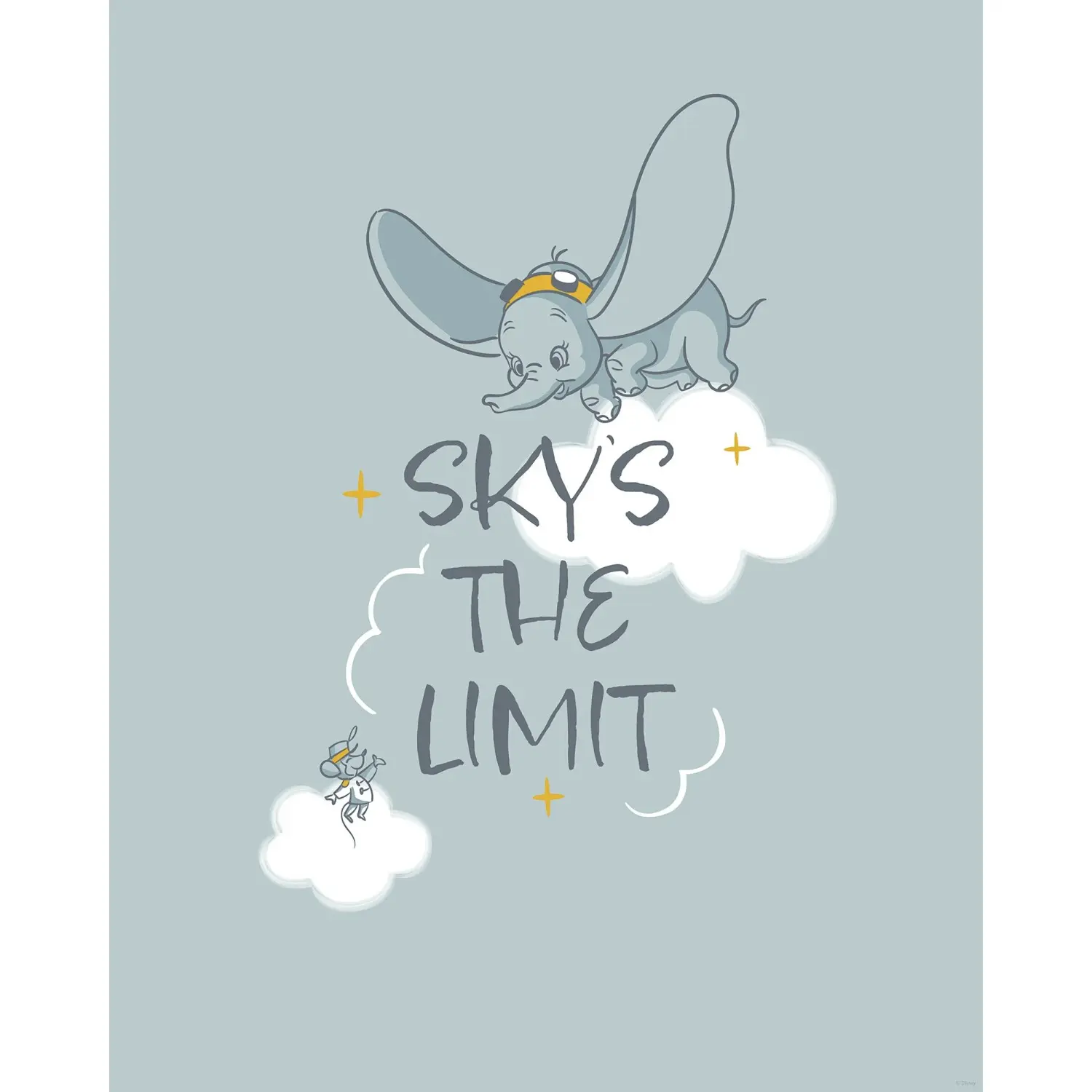 Komar Plakát Disney Dumbo Sky's the Limit 40 x 50 cm