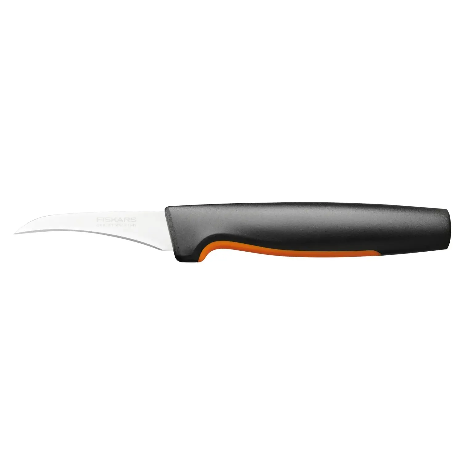 FISKARS Zahnutý loupací nůž Functional Form 7 cm