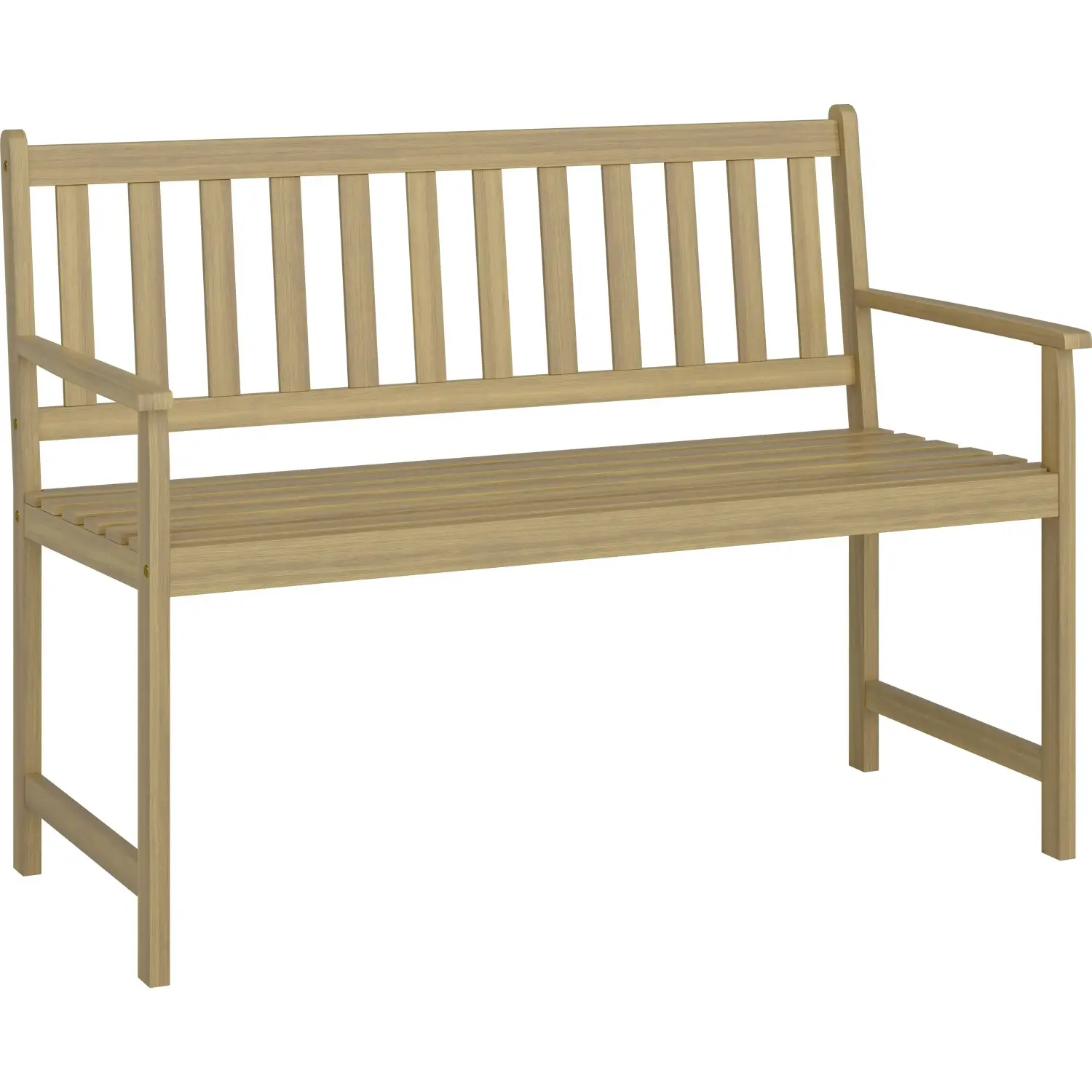 Zahradní lavice Kentwood akátové dřevo/týk 85 x 115 x 58 cm