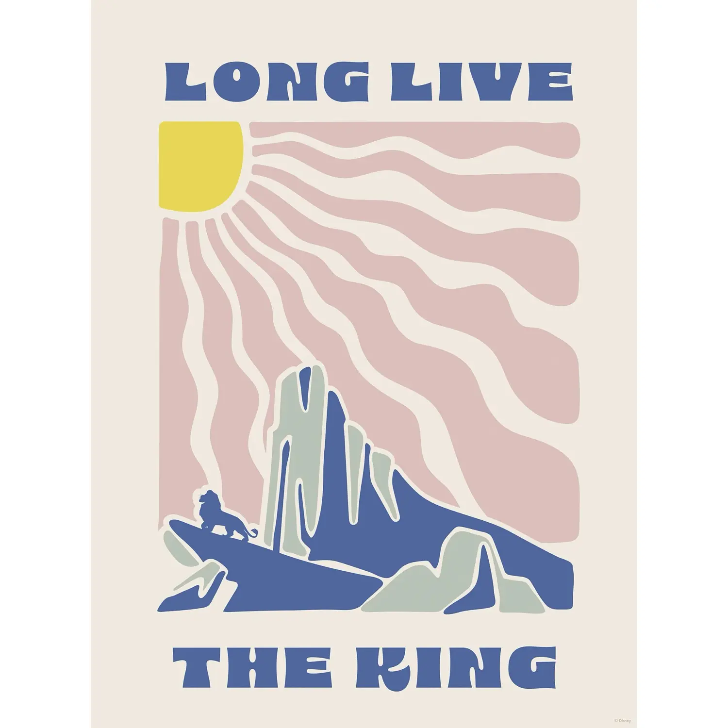 Komar Plakát Disney The Lion King Pride Rock 30 x 40 cm