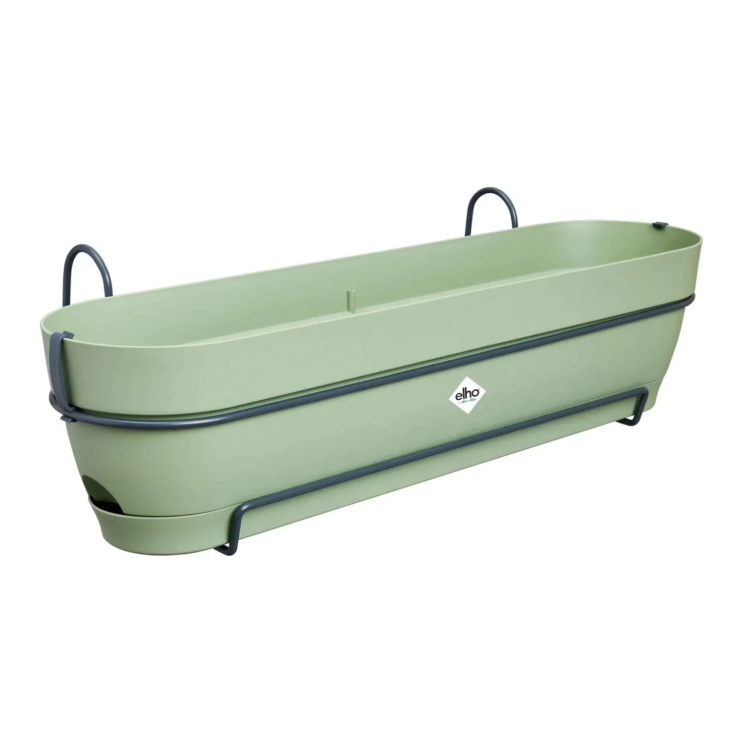 Elho Balkonový truhlík Vibia Campana Trough All-in-1, zelená, 70 x 26 x 17 cm