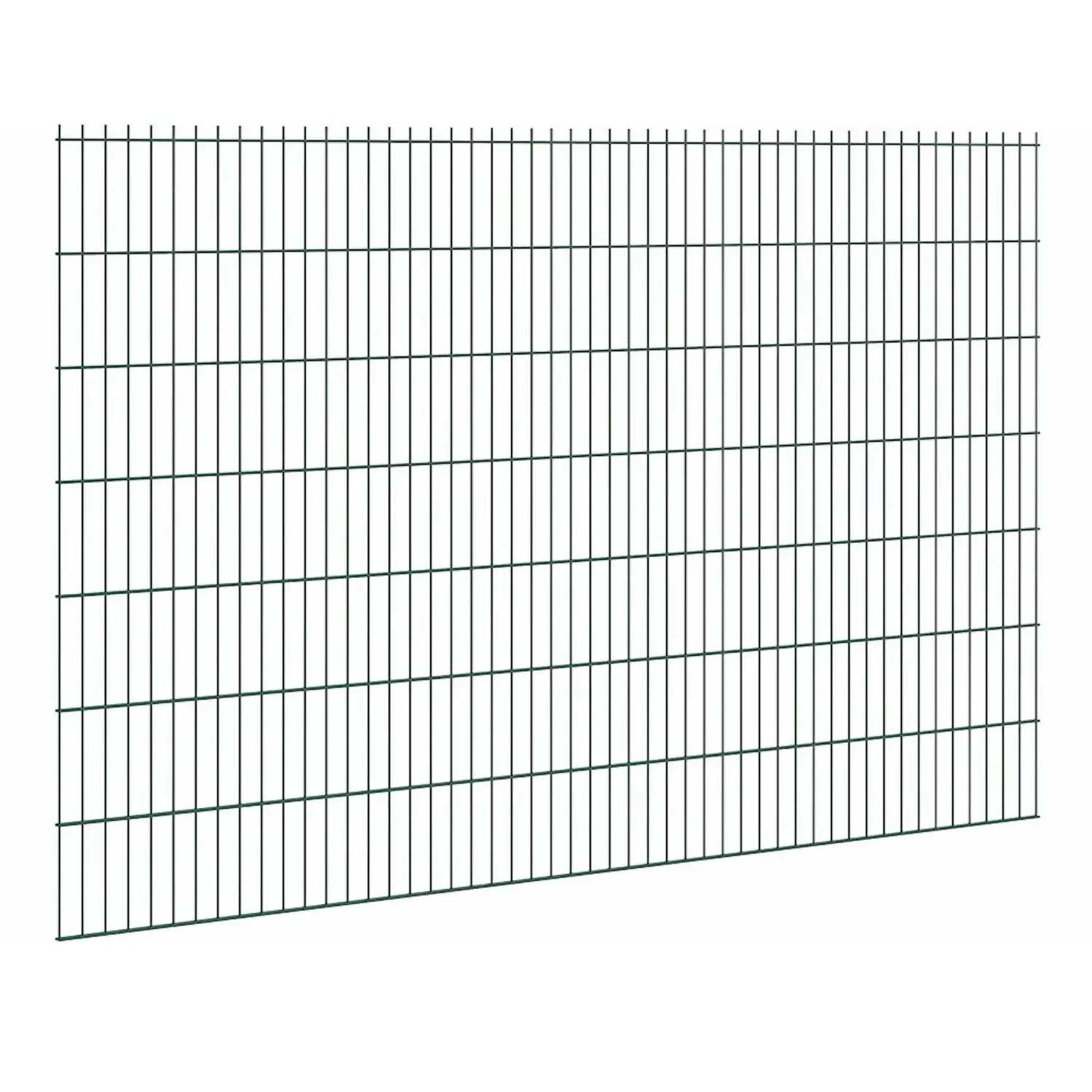 Floraworld Drátěný plotový panel, dvojitý 6/5/6, zelená, 143 x 251 cm
