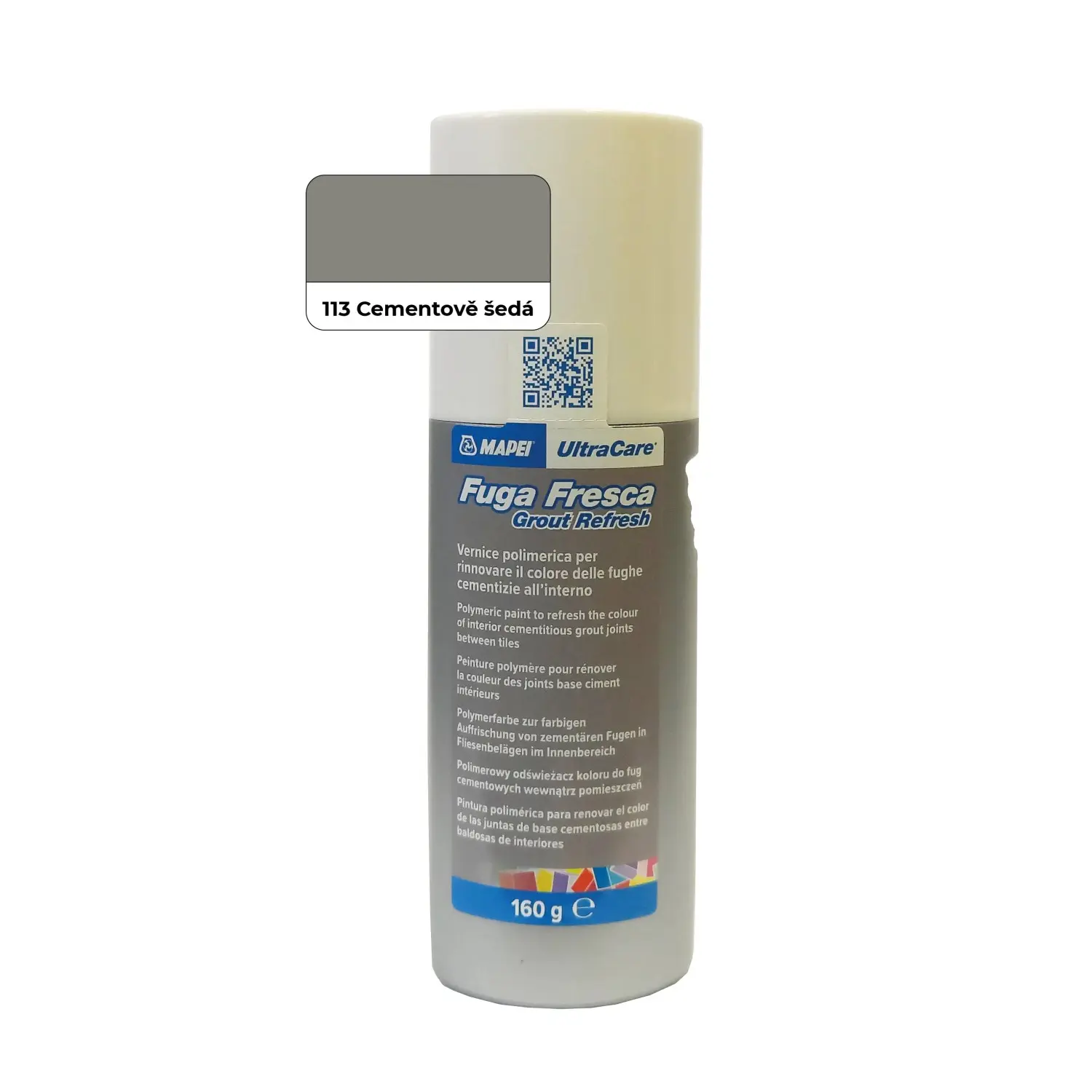Mapei Nátěr pro obnovu barevných spár Fuga Fresca, 113 cementově šedá, 160 g