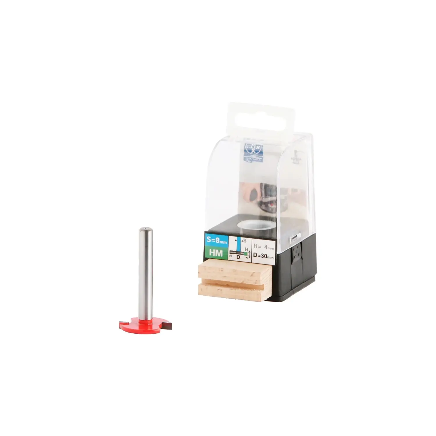 LUX-TOOLS Kotoučová fréza na pero - drážku z tvrdokovu 4 x 30 mm