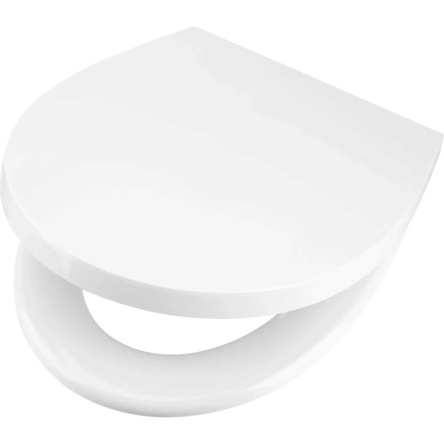 baliv WC sedátko Deluxe Filton, polyresin, SoftClose, lesklá bílá