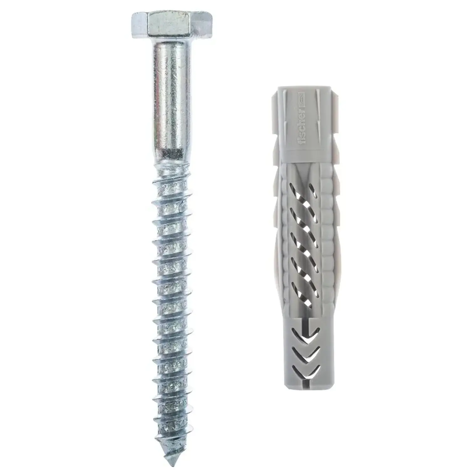 Fischer Univerzální hmoždinka UX 12 x 70 S K NV se šrouby, 2 ks