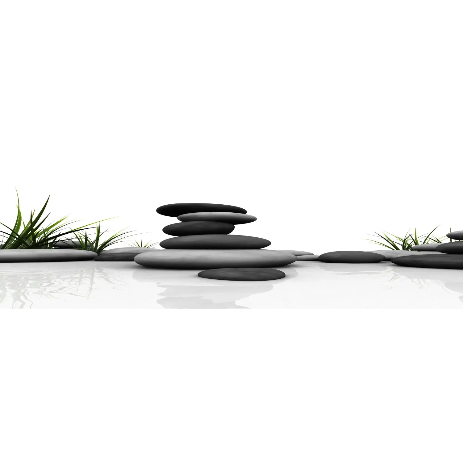 Bondecor Obraz, tištěné plátno Stones 50 x 150 cm