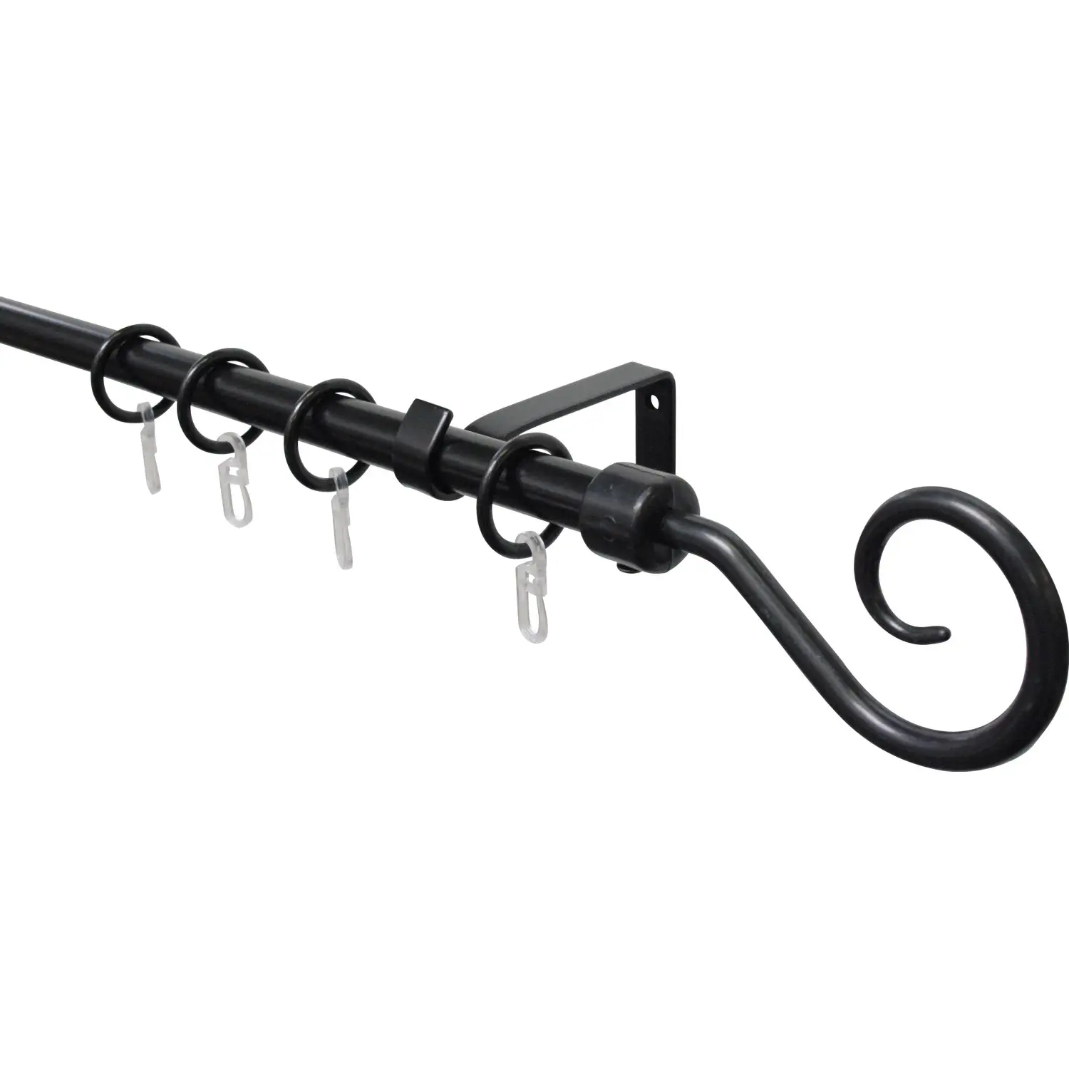 Kompletní stylová souprava Hook 13/16 mm černá 130 cm - 240 cm