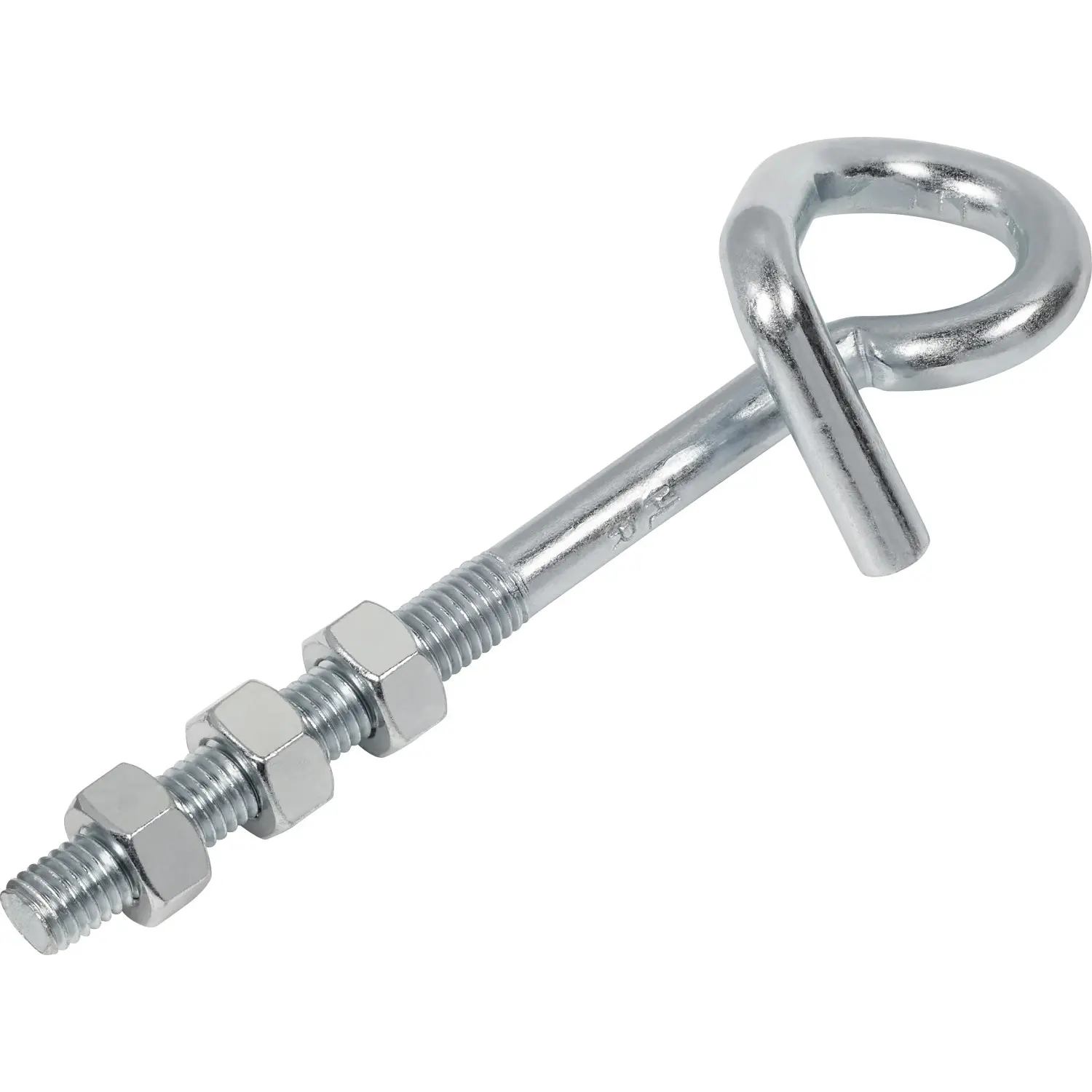 LUX-TOOLS Hák pro napínání lana, pozinkovaný, M10 x 145 mm